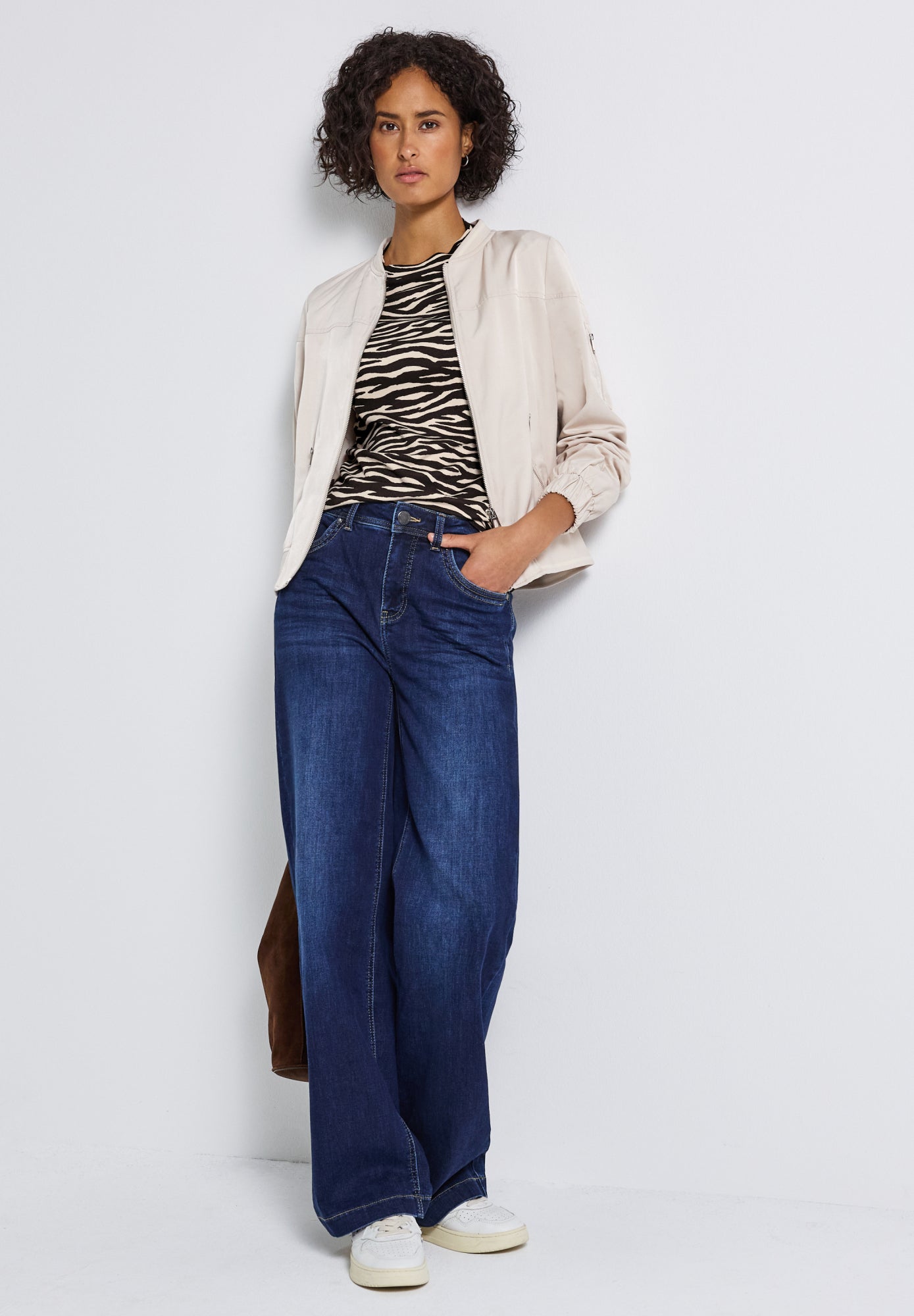 Street One T-Shirts braun