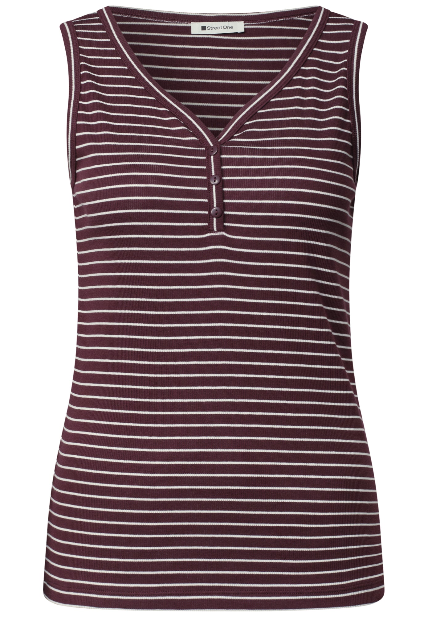 Street One T-Shirts bordeaux