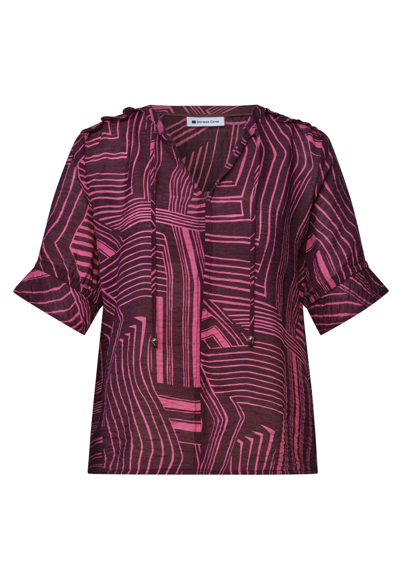 Street One Blusen bordeaux