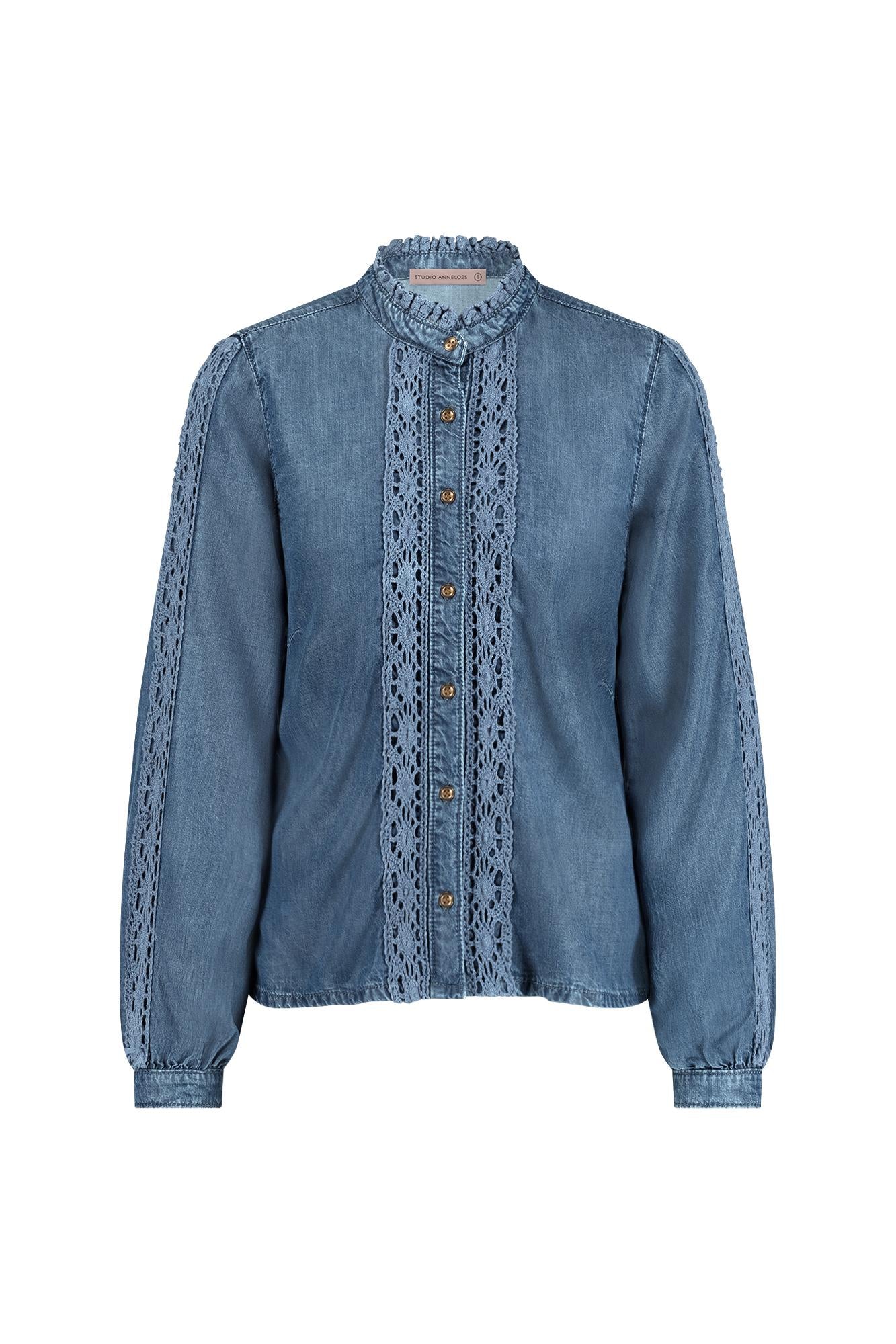 Studio Anneloes Blusen blau