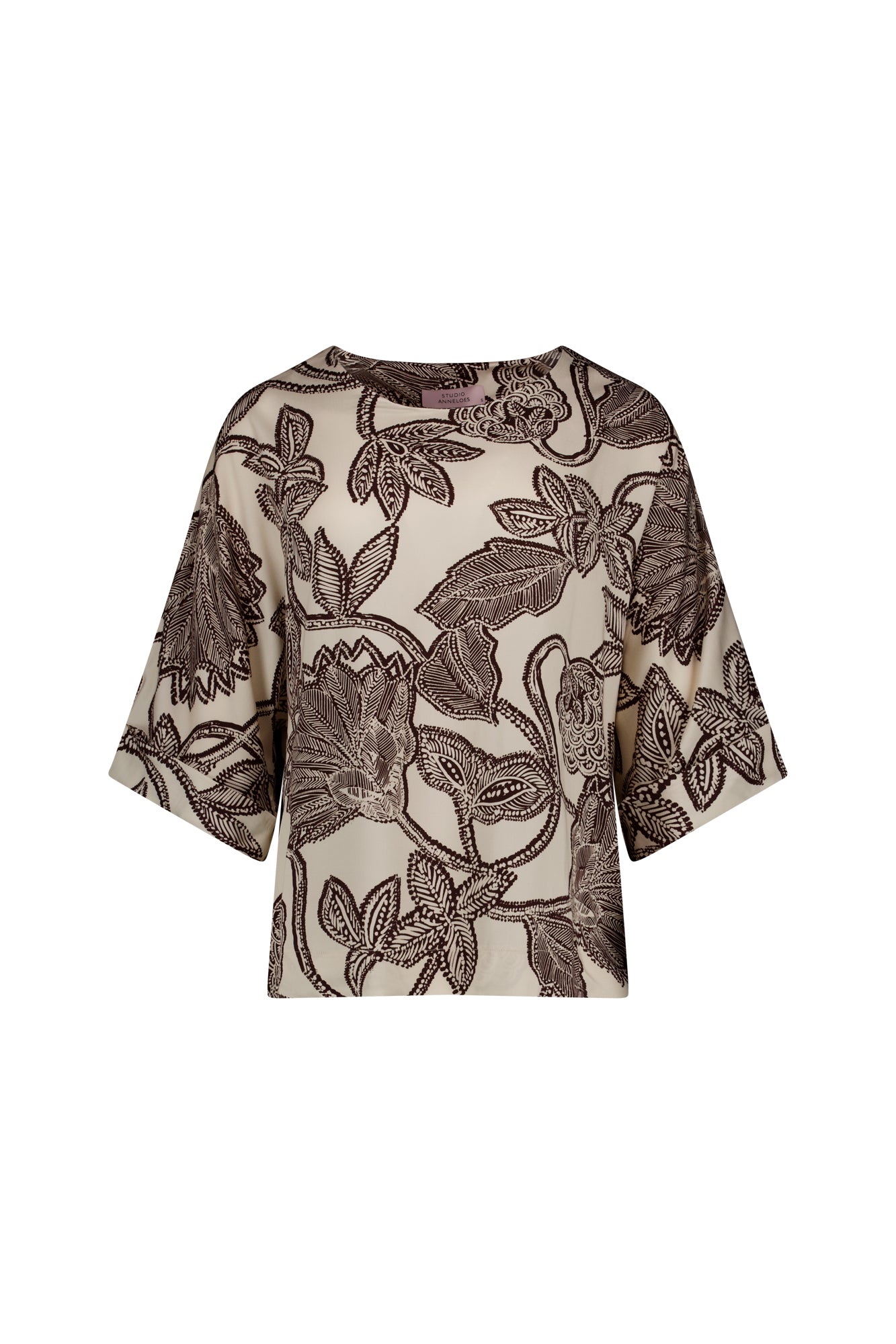Studio Anneloes T-Shirts braun