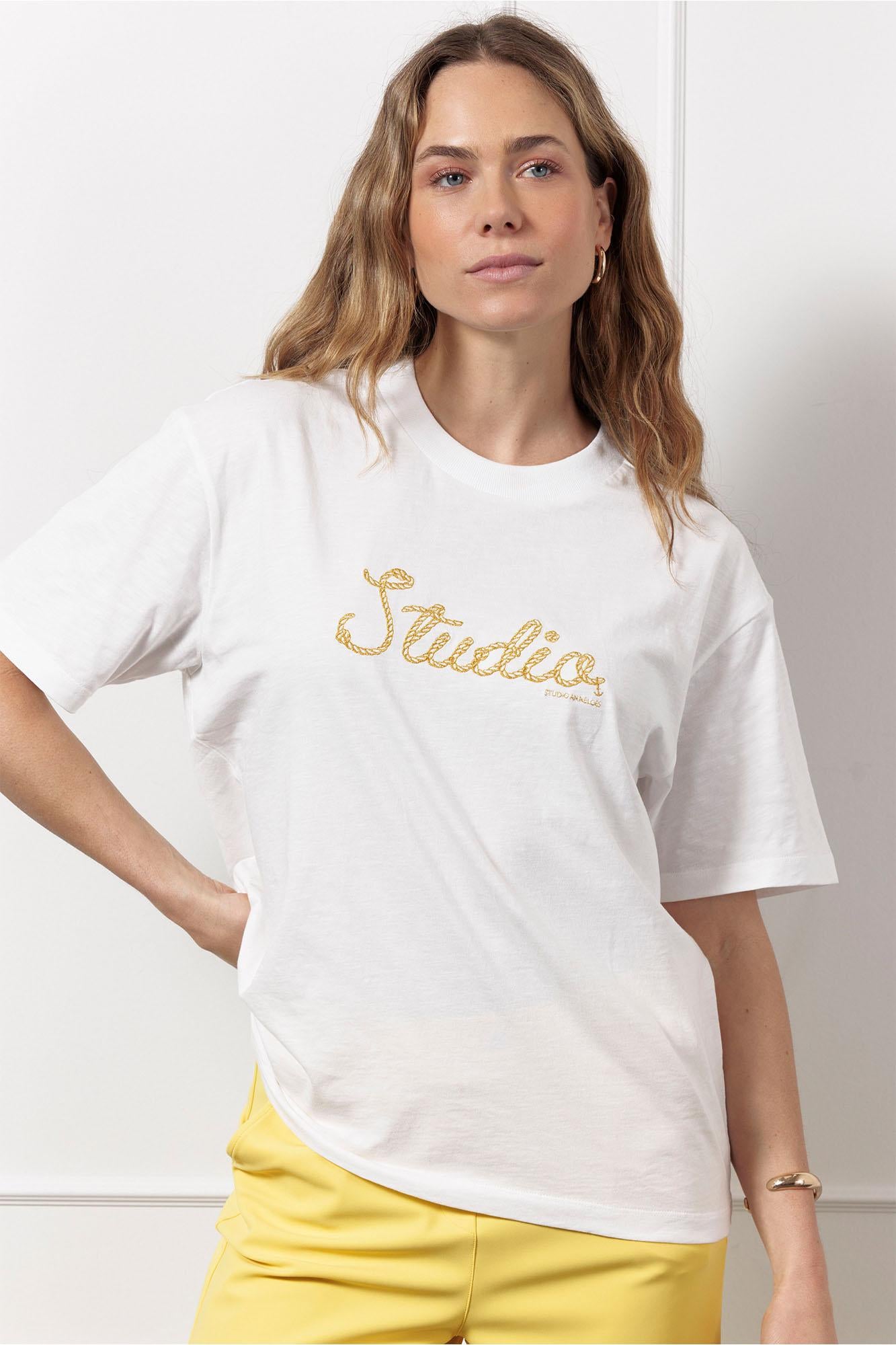 Studio Anneloes T-Shirts weiß