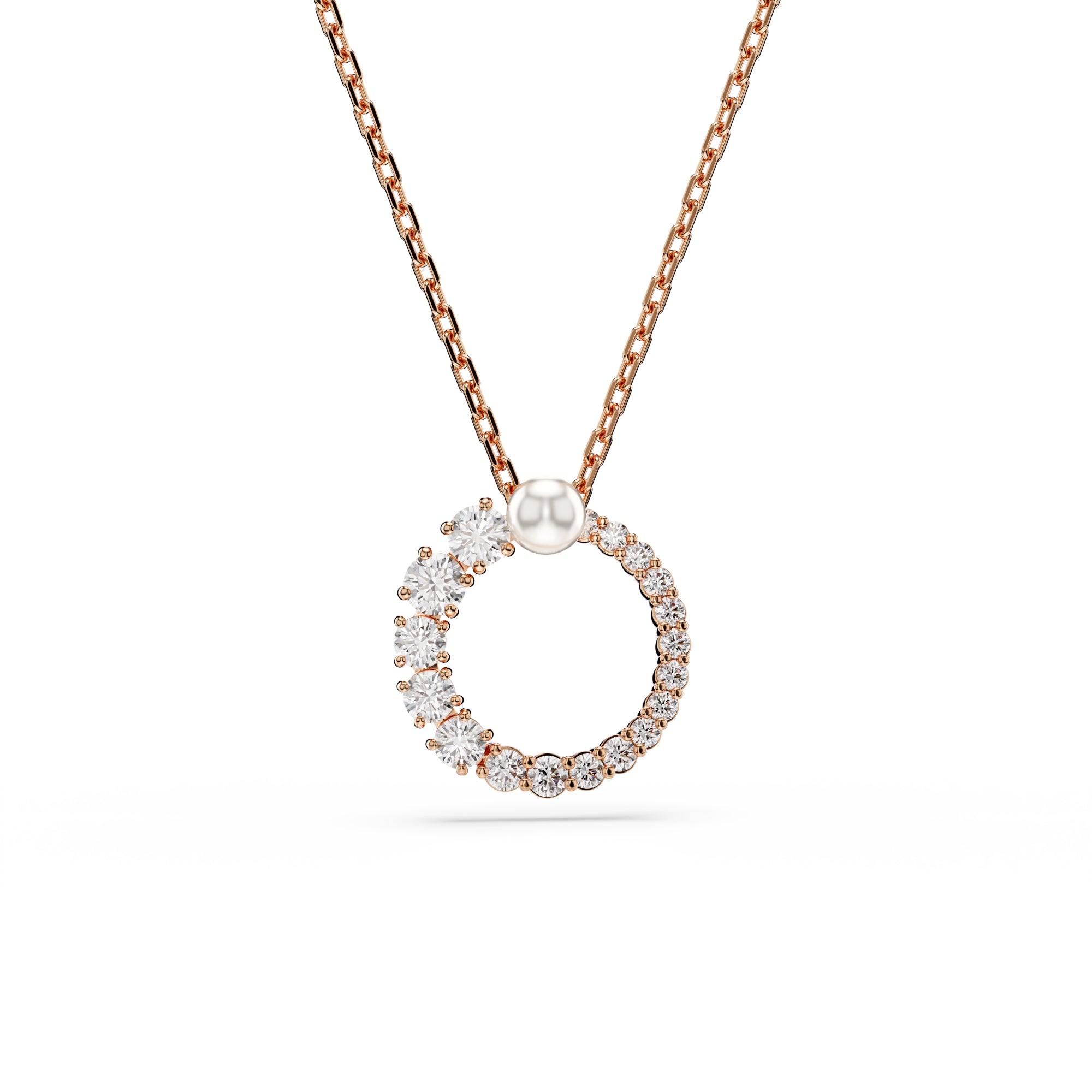 Swarovski Halsketten roségold