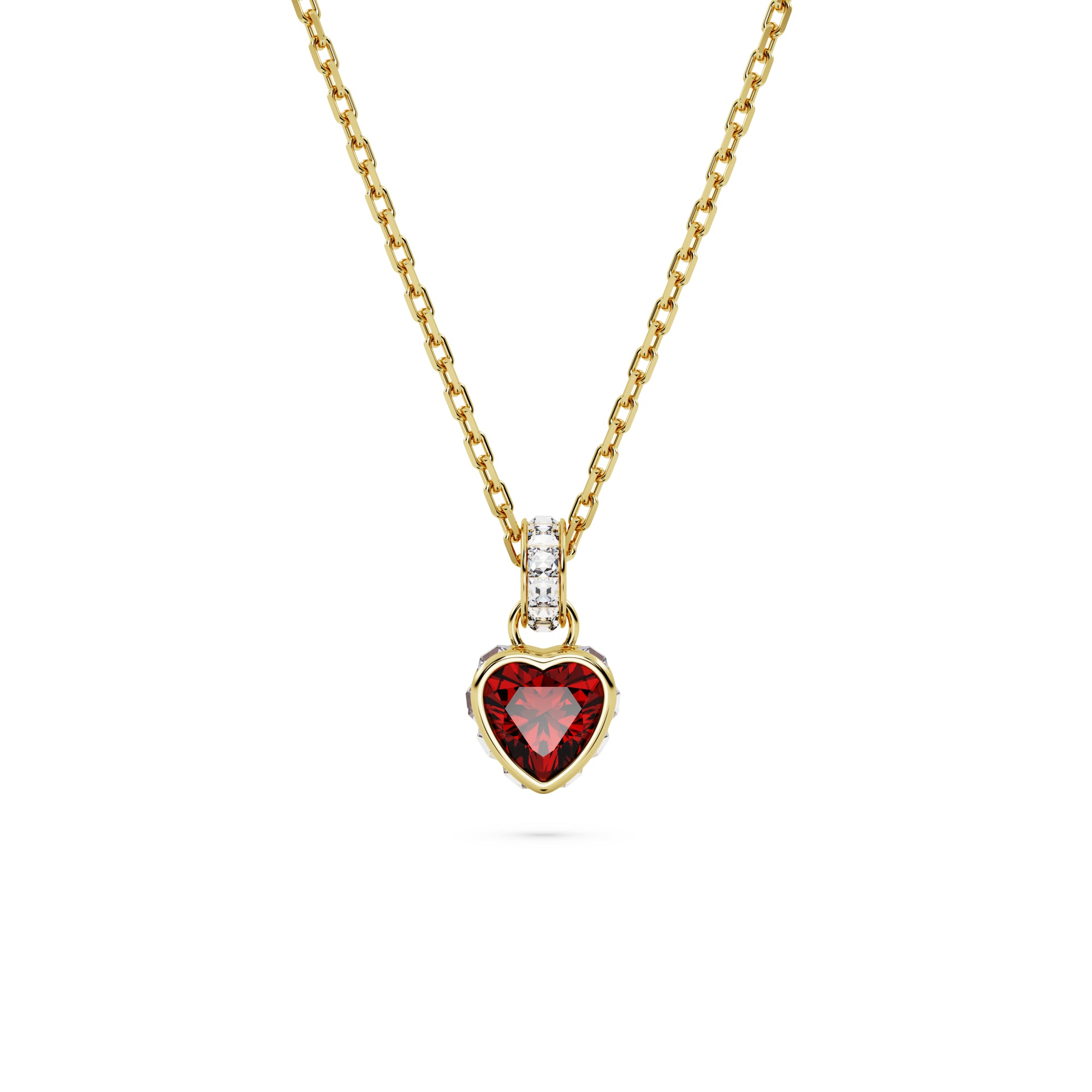 Swarovski Halsketten rot