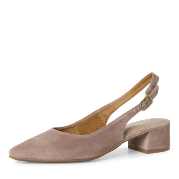 Lederslingpumps