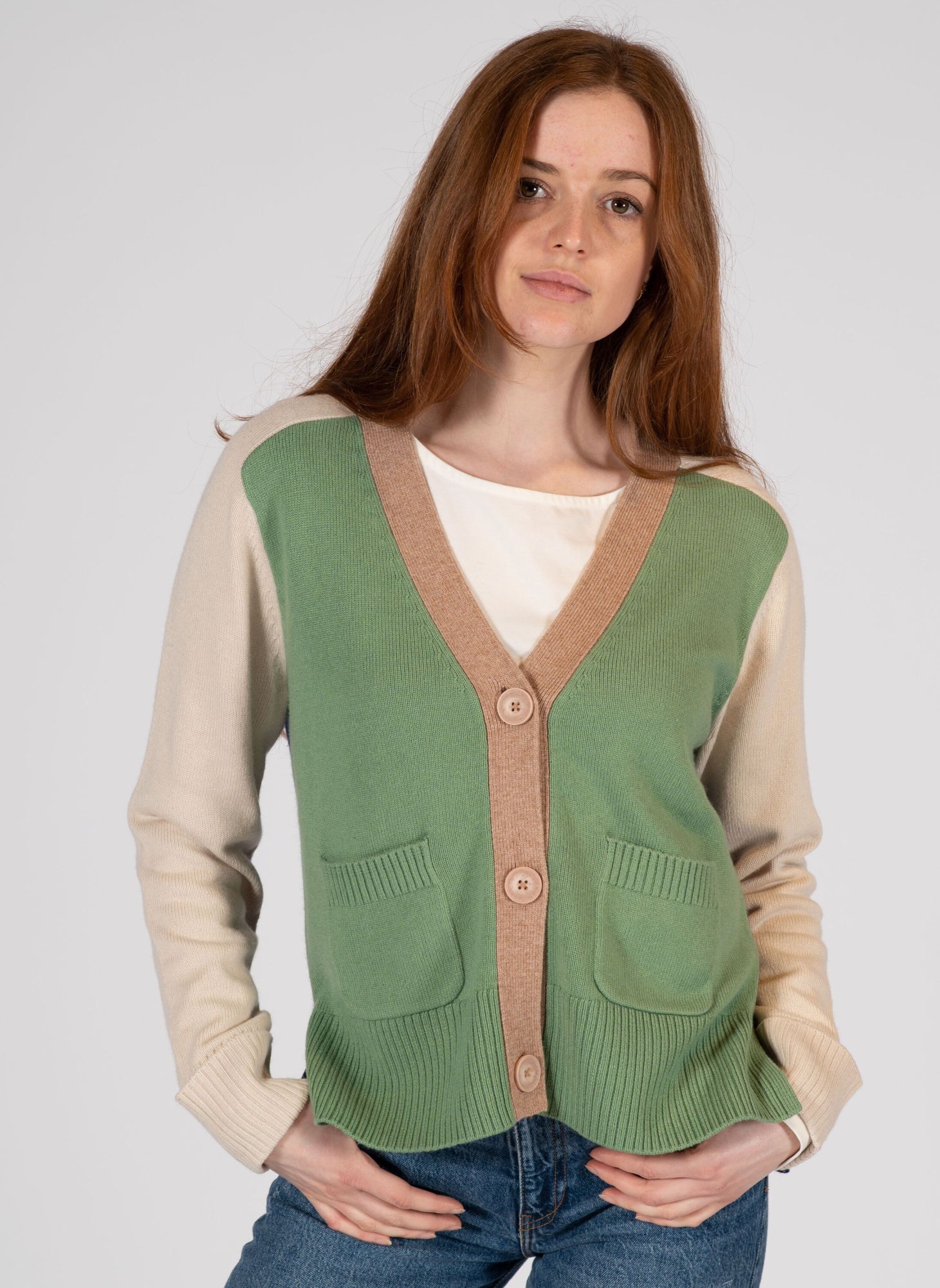 The Fashion People Strickjacken bunt