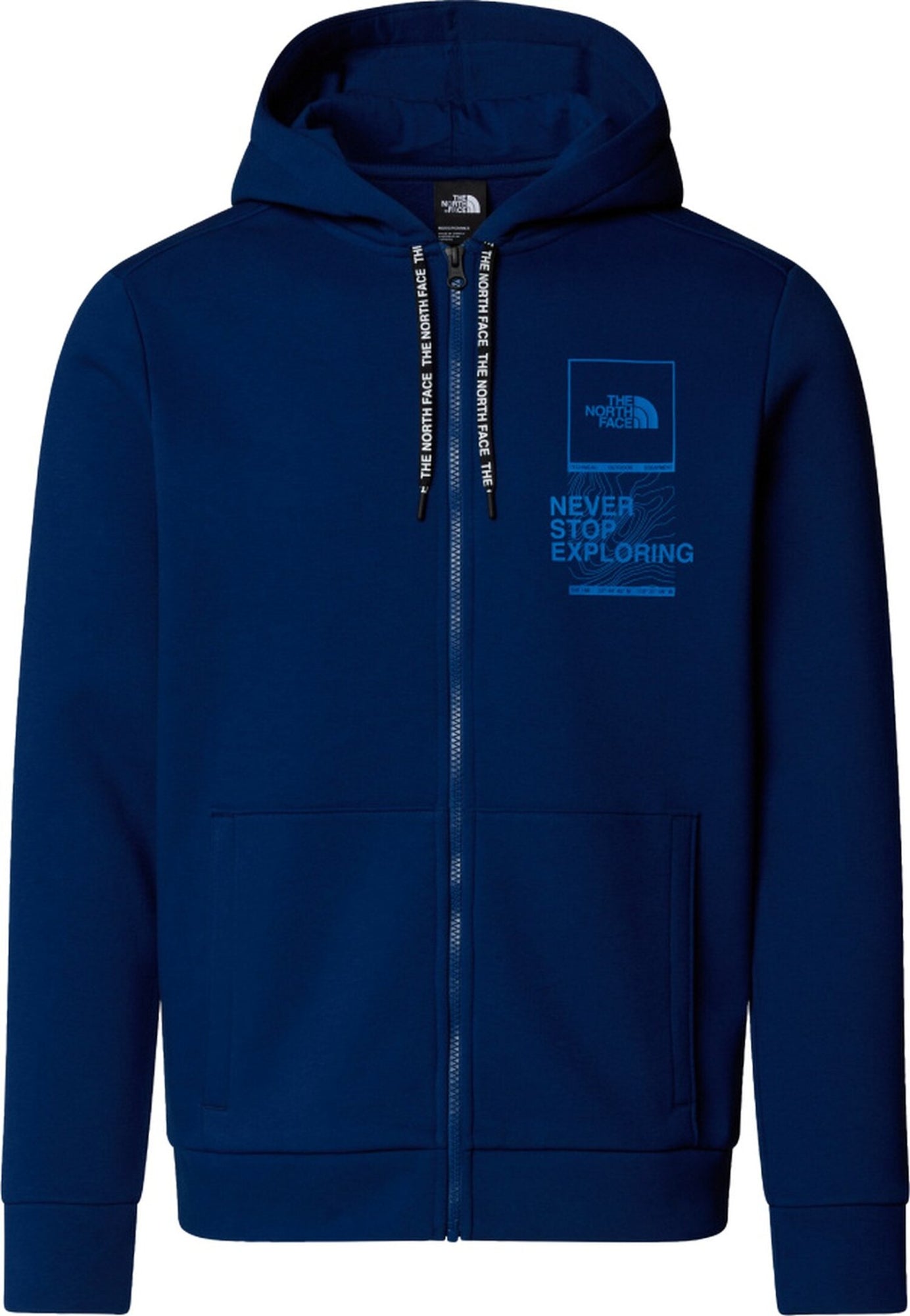 The North Face Shirtjacken blau