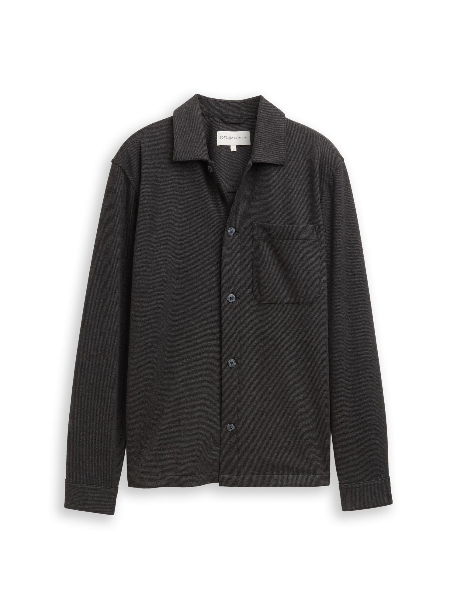 Tom Tailor Denim Hemden schwarz