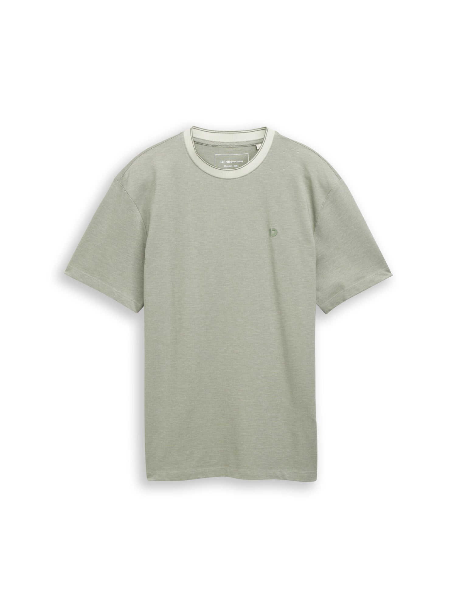 Tom Tailor Denim T-Shirts grün