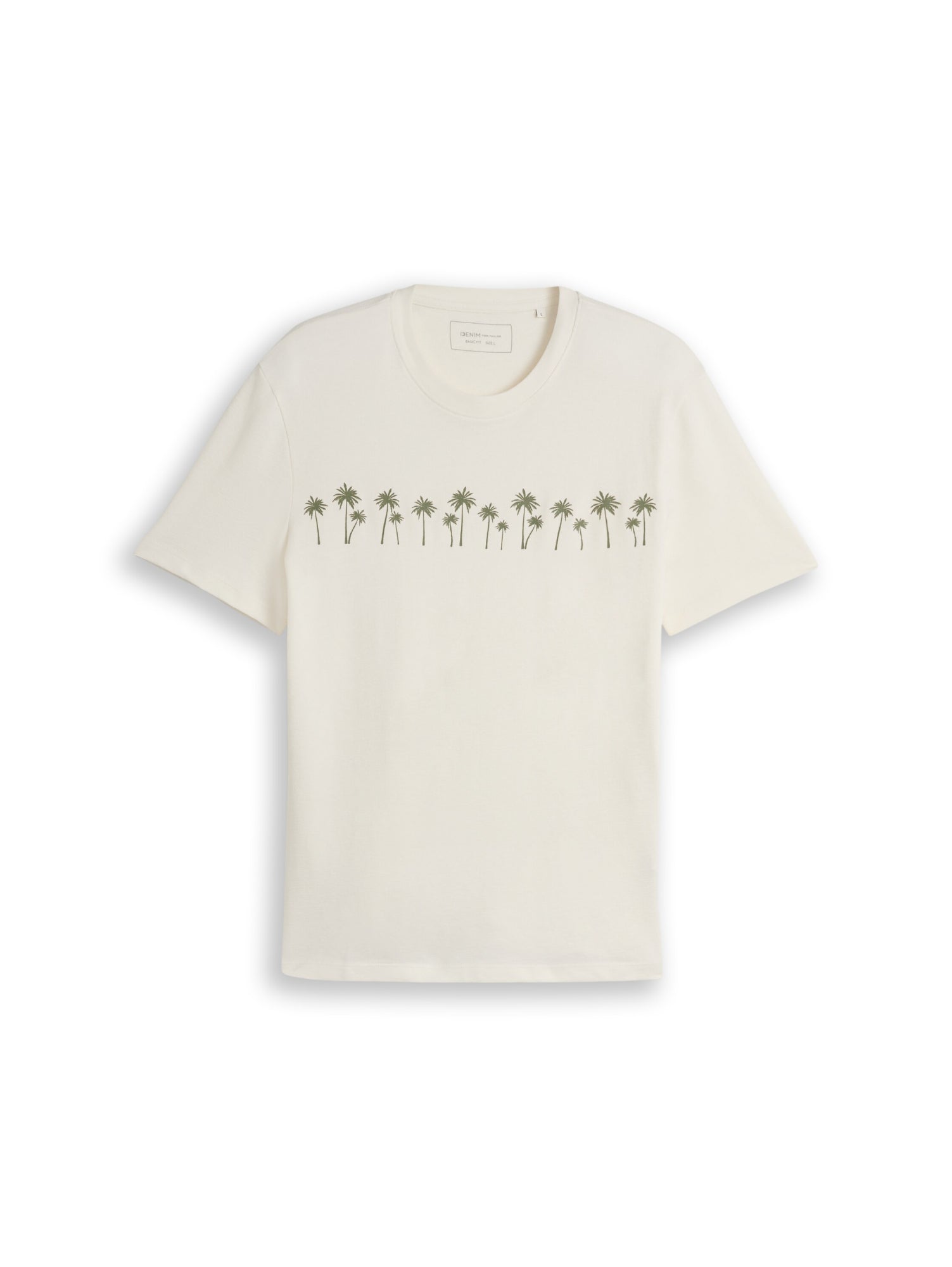 Tom Tailor Denim T-Shirts weiß
