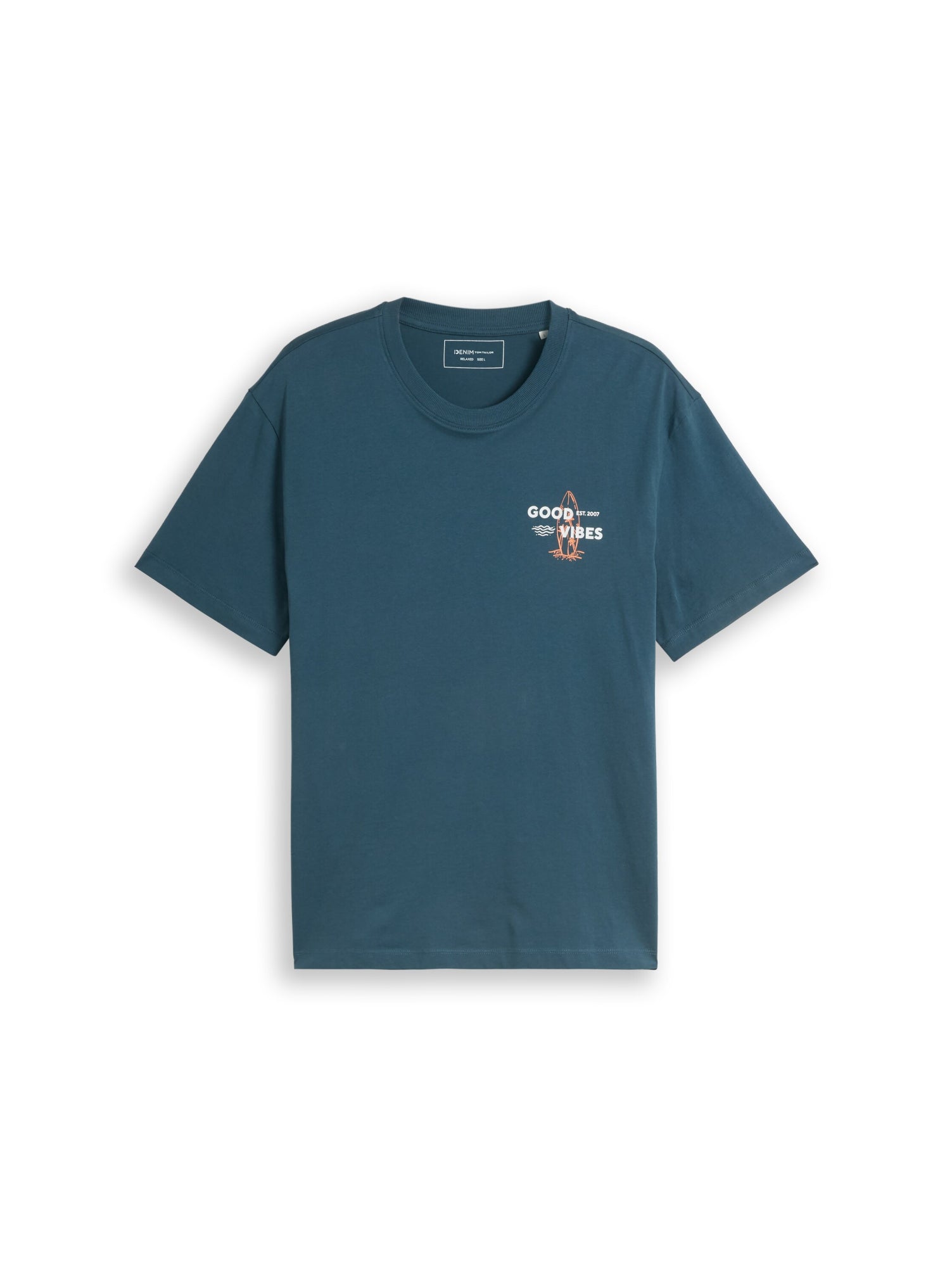 Tom Tailor Denim T-Shirts türkis