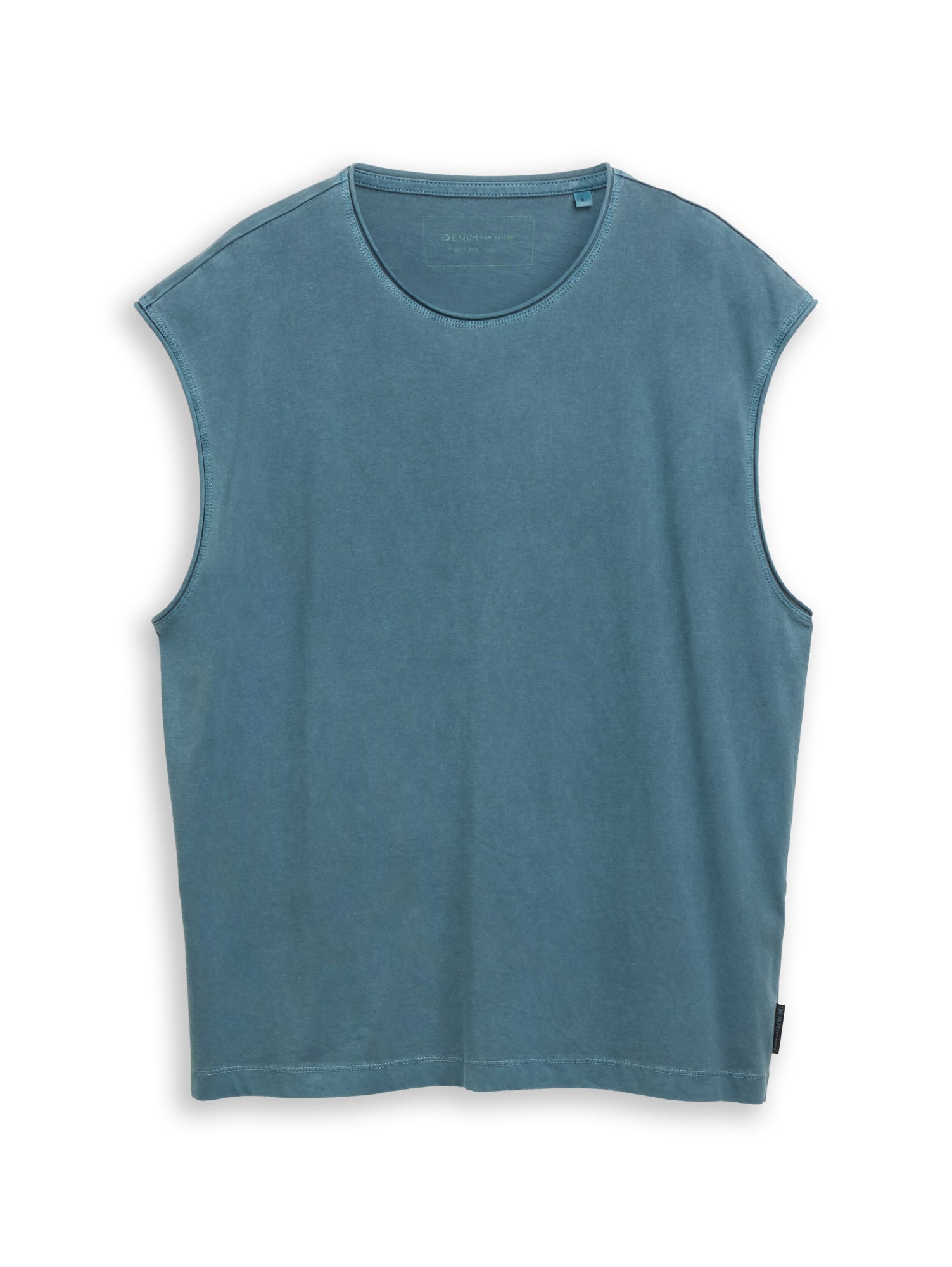 Tom Tailor Denim Tank Tops blau
