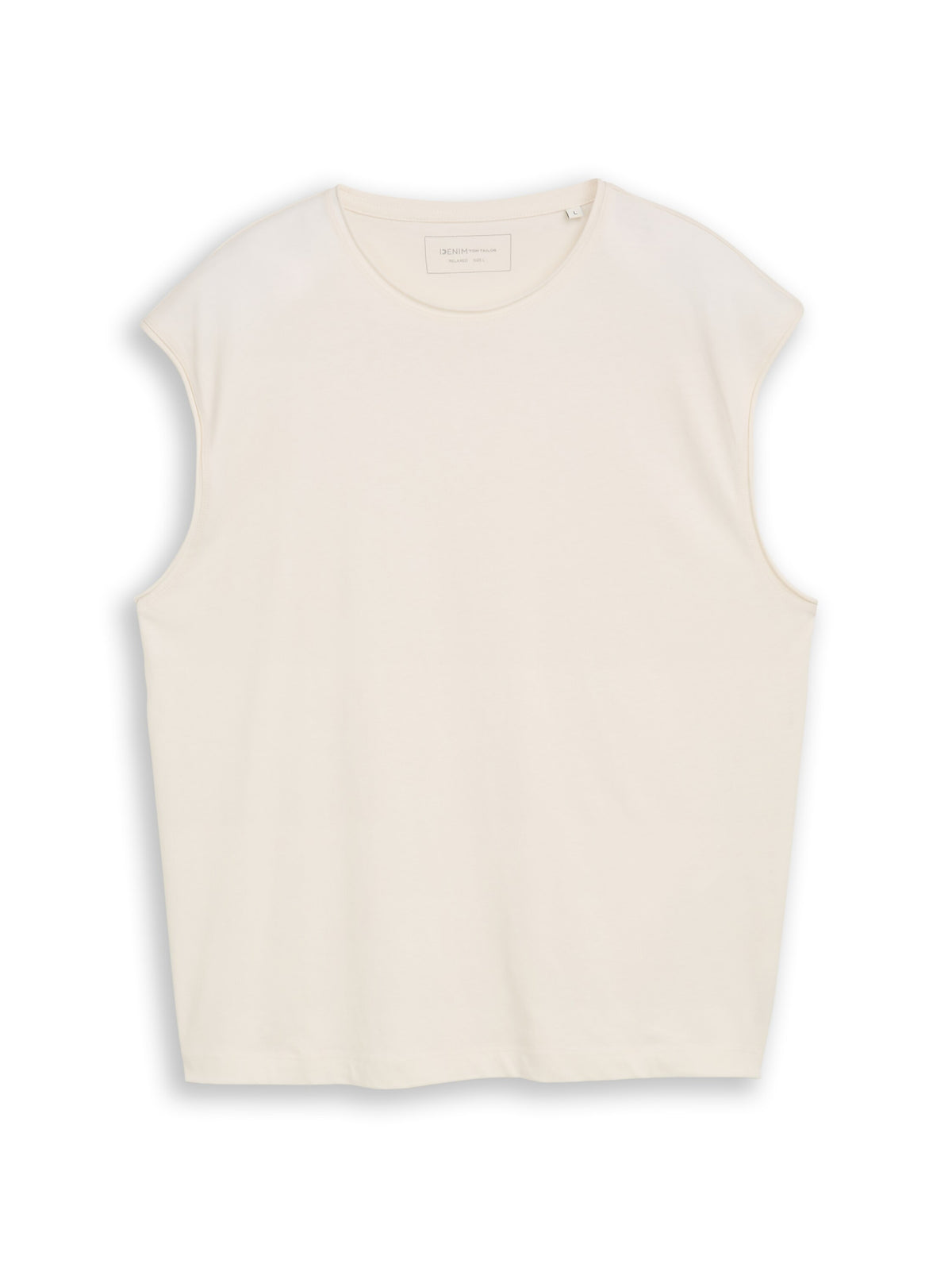 Tom Tailor Denim Tank Tops weiß