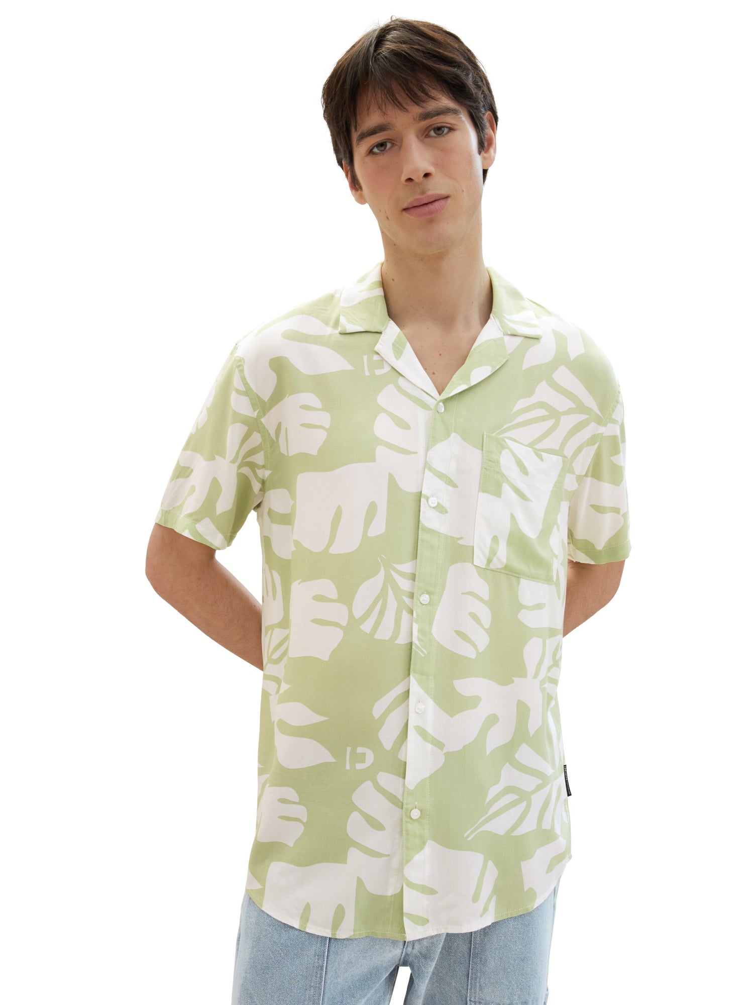 Tom Tailor Denim Hemden  hellgrün