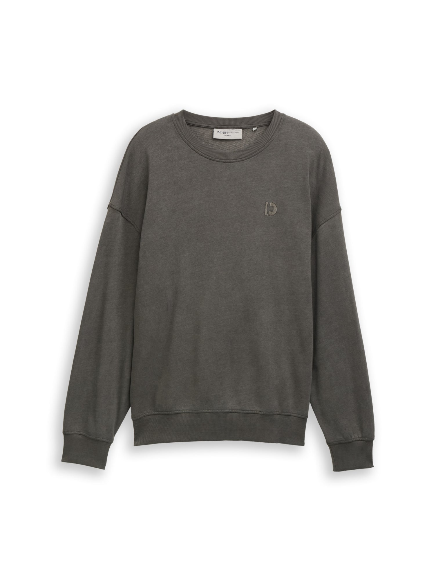 Tom Tailor Denim Sweatshirts grau