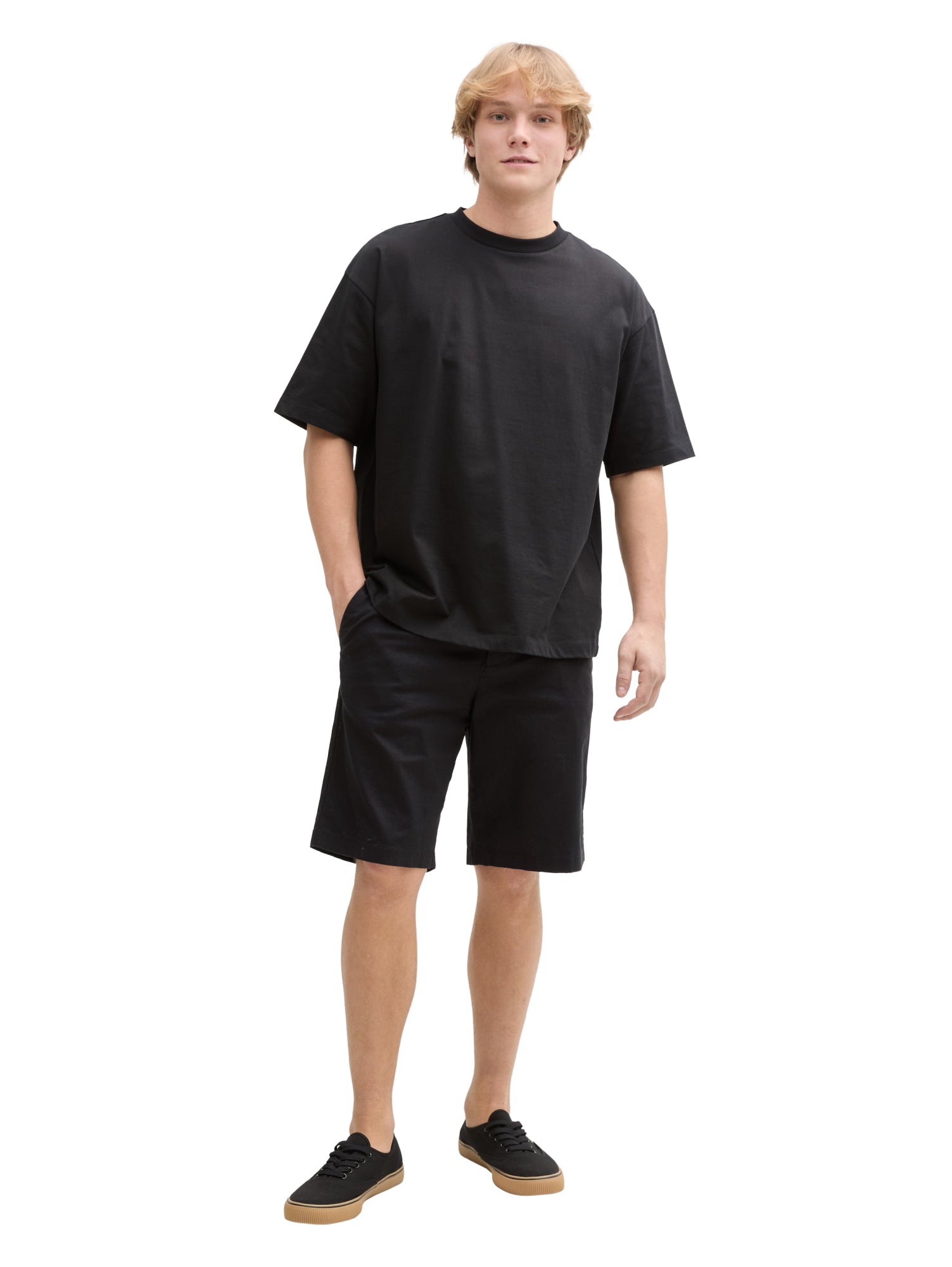 Tom Tailor Denim Shorts  schwarz