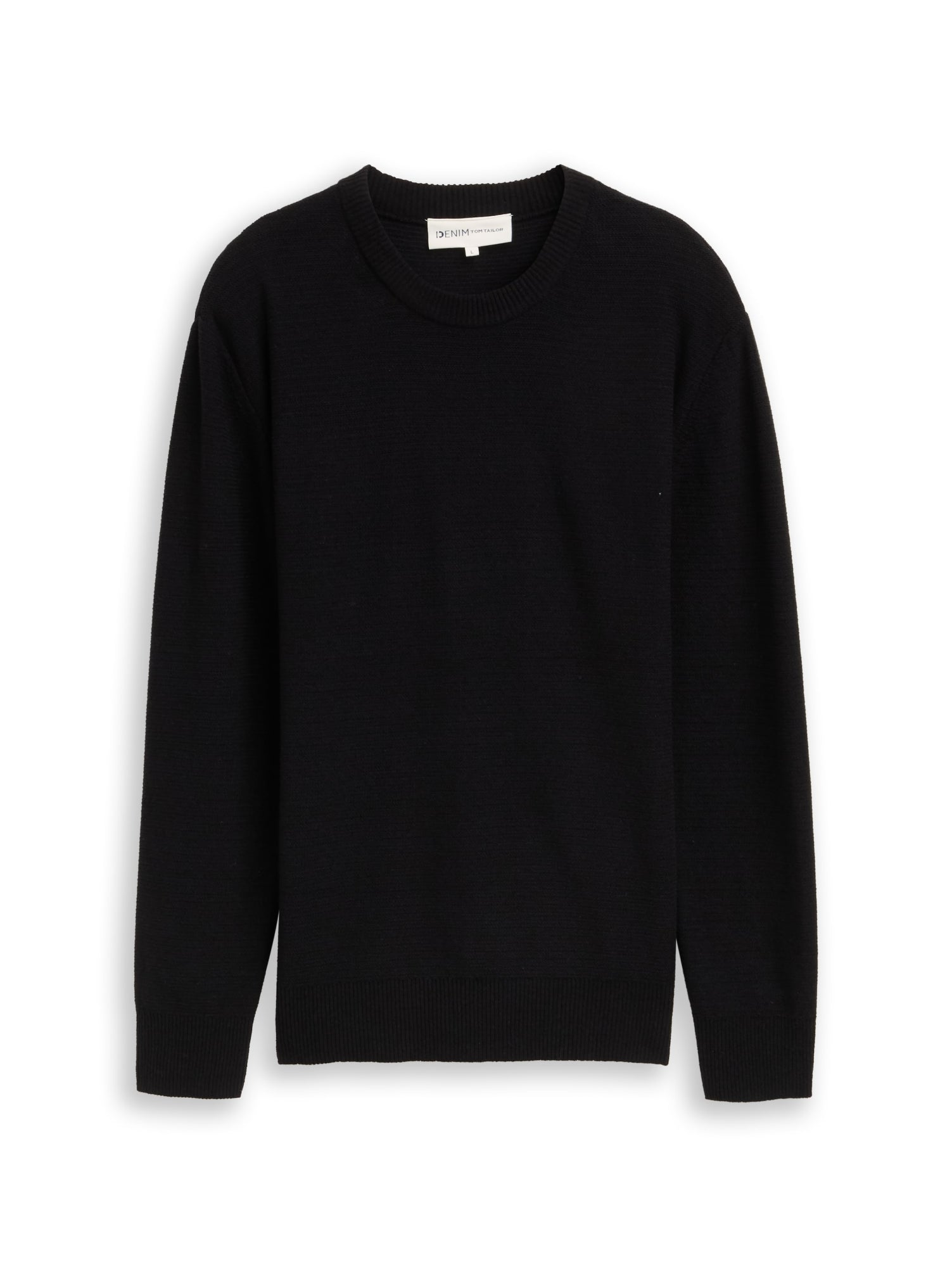 Tom Tailor Denim Pullover schwarz