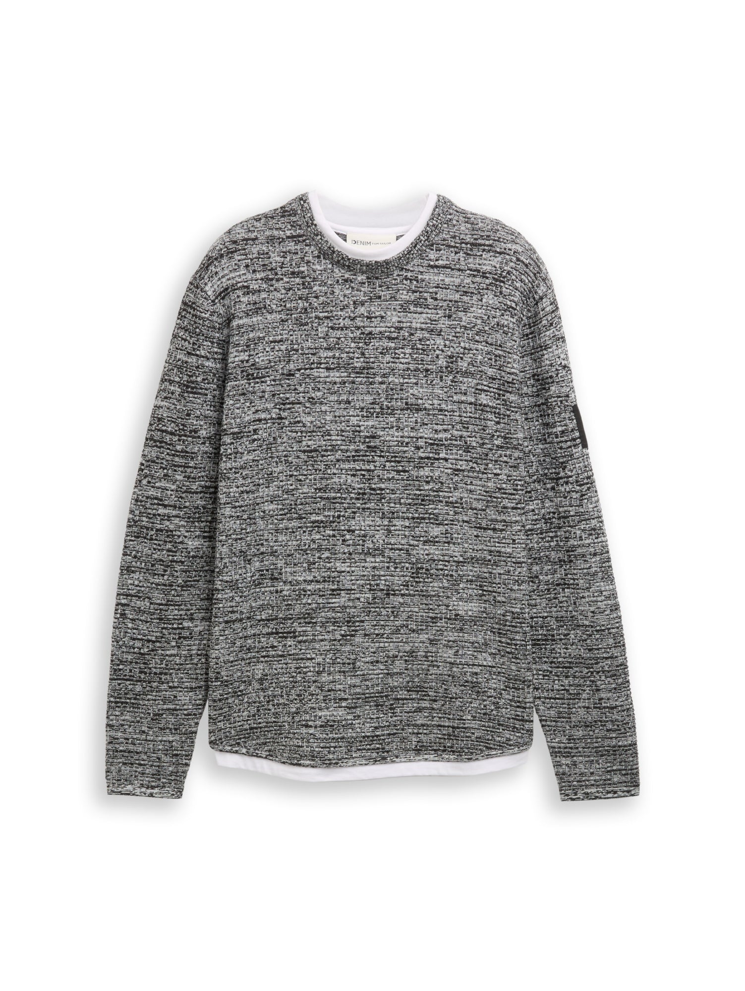 Tom Tailor Denim Pullover schwarz