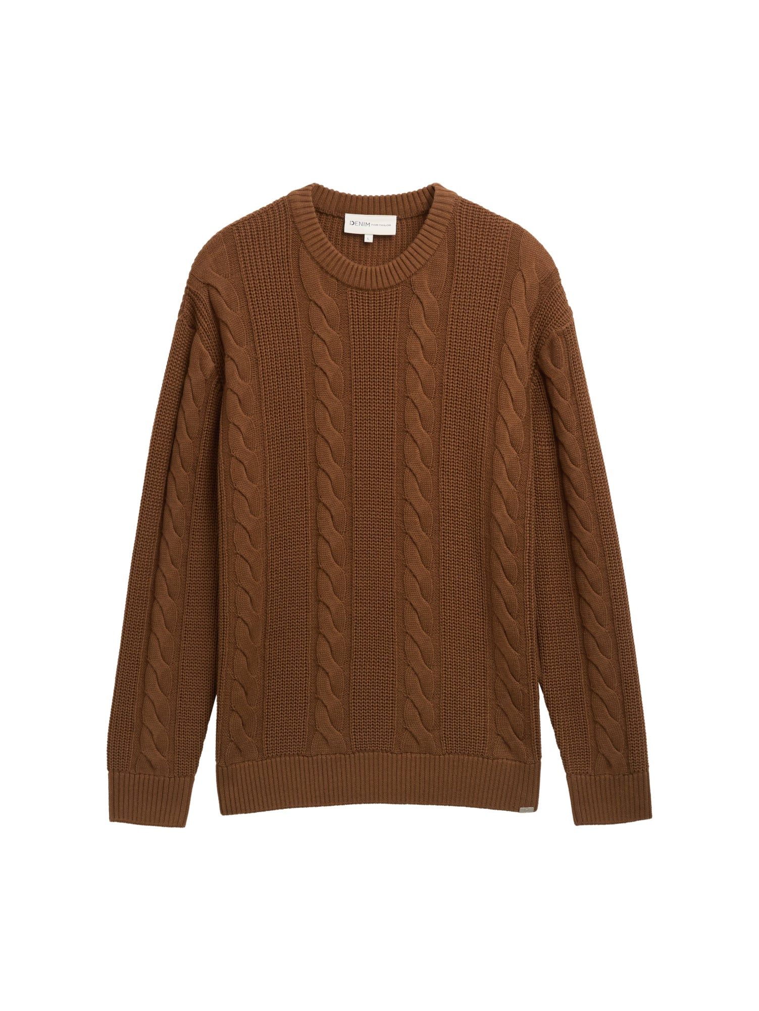 Tom Tailor Denim Pullover braun