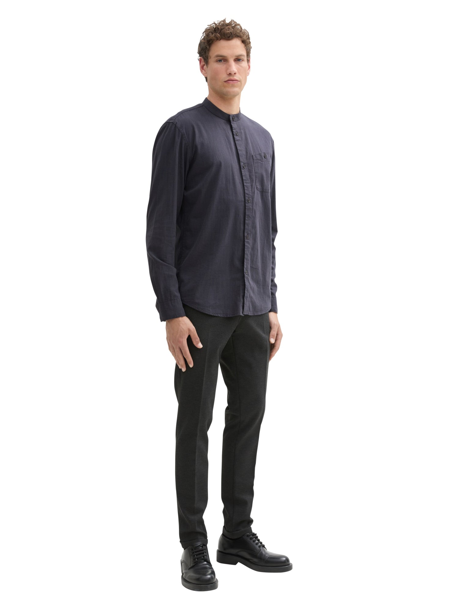 Tom Tailor Denim Hemden  dunkelblau