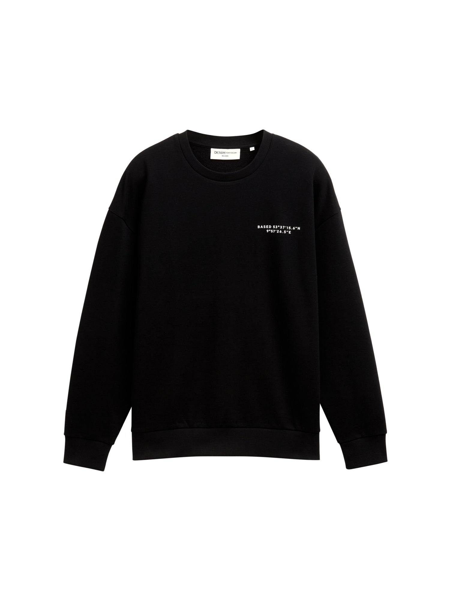 Tom Tailor Denim Sweatshirts schwarz
