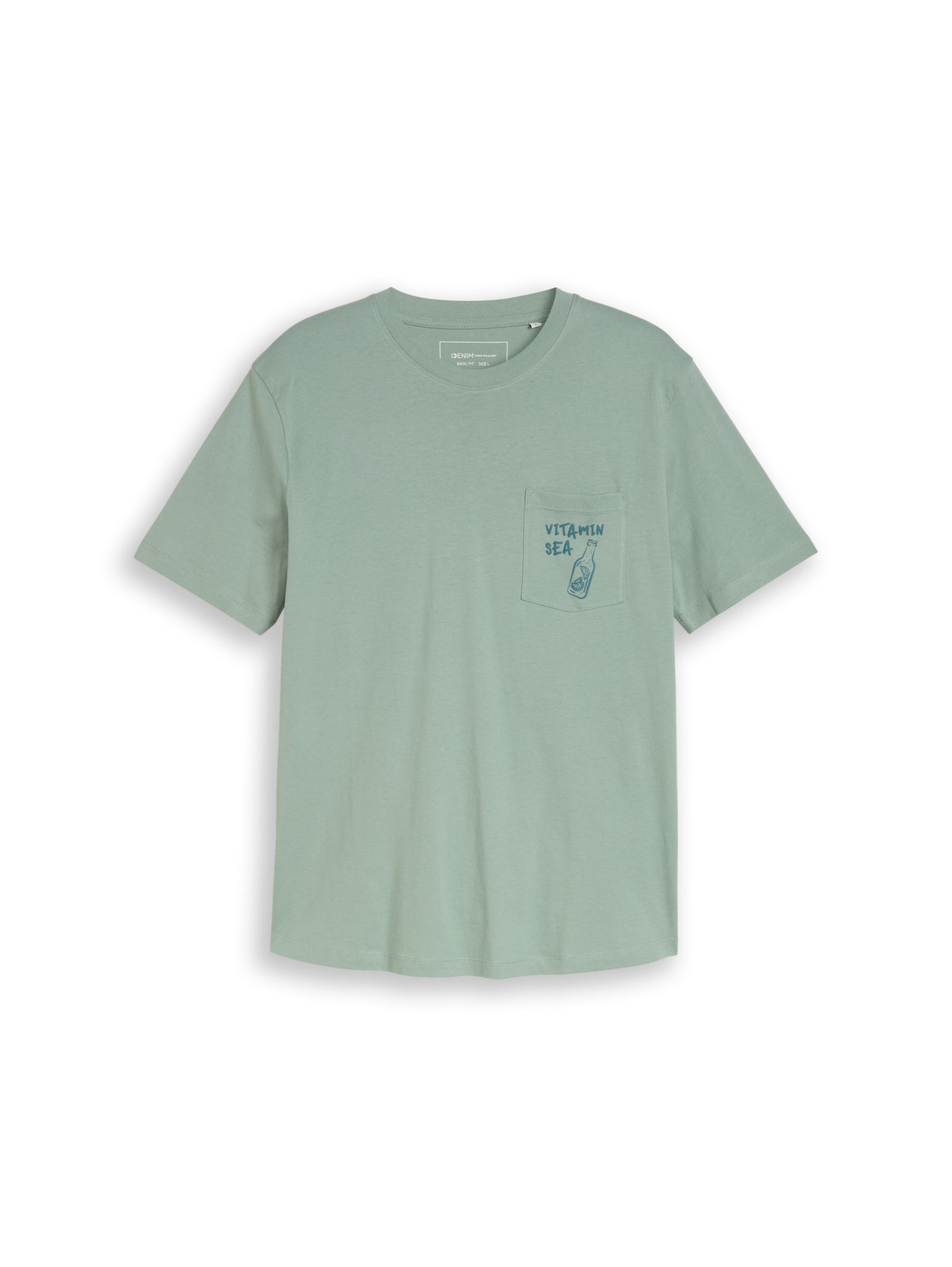 Tom Tailor Denim T-Shirts hellgrün