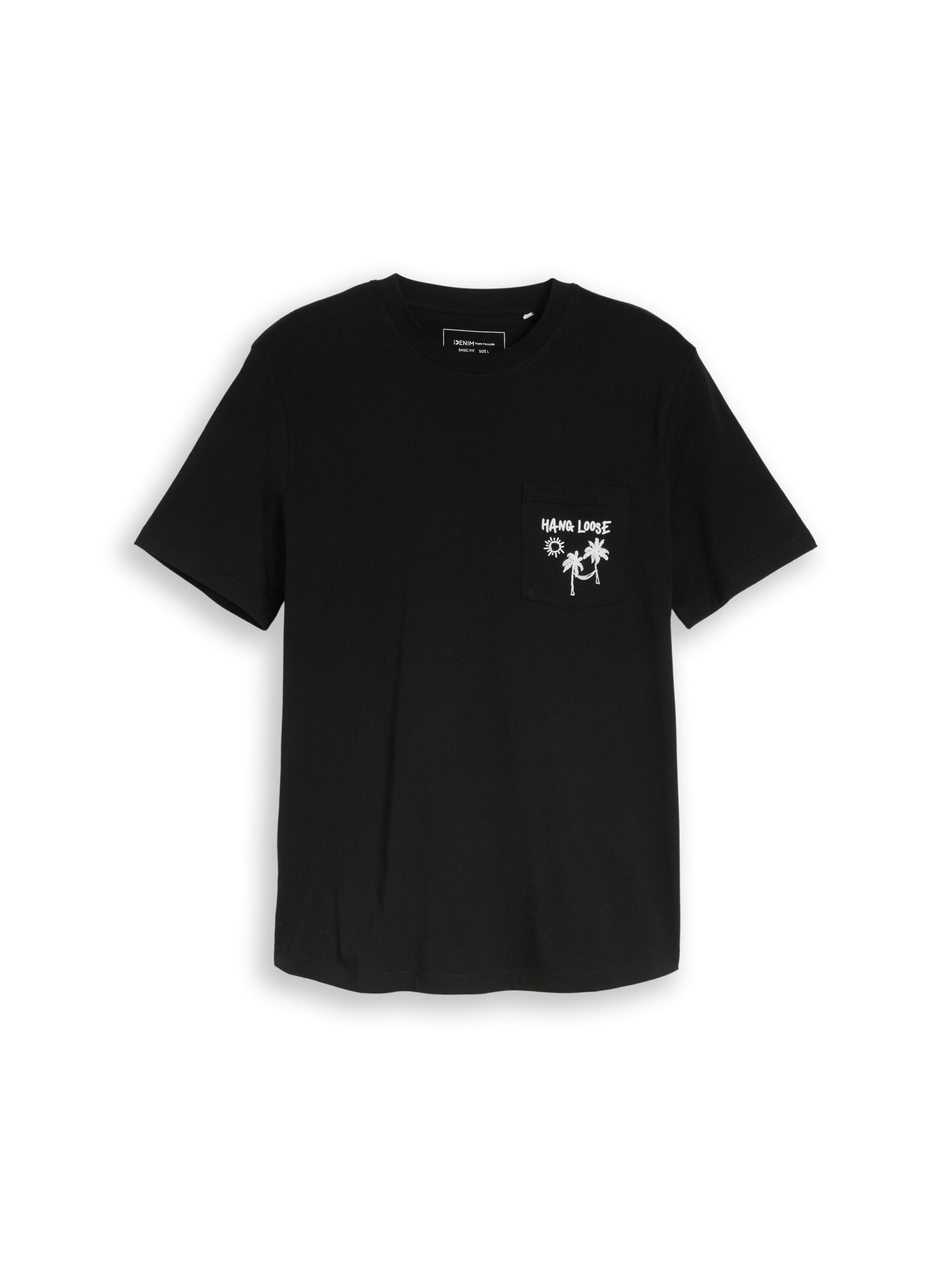 Tom Tailor Denim T-Shirts schwarz