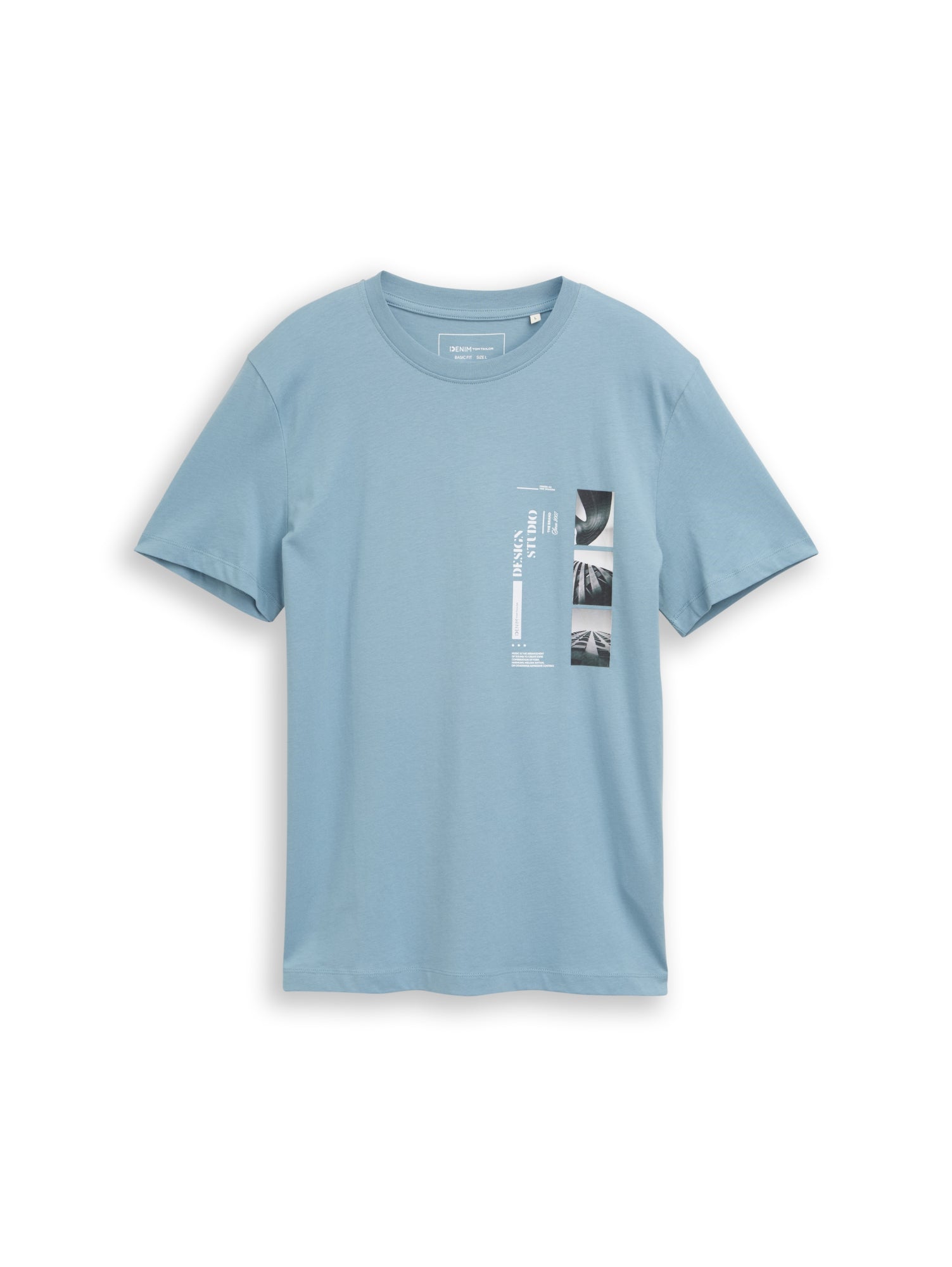 Tom Tailor Denim T-Shirts blau