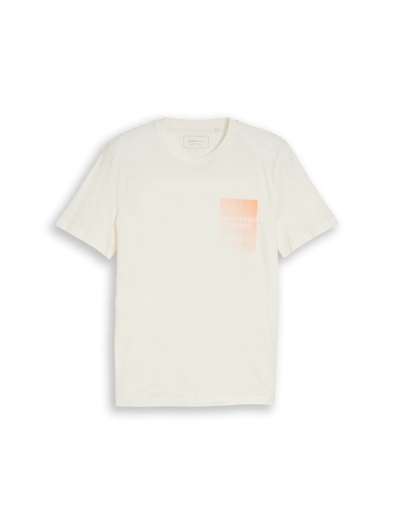 Tom Tailor Denim T-Shirts weiß