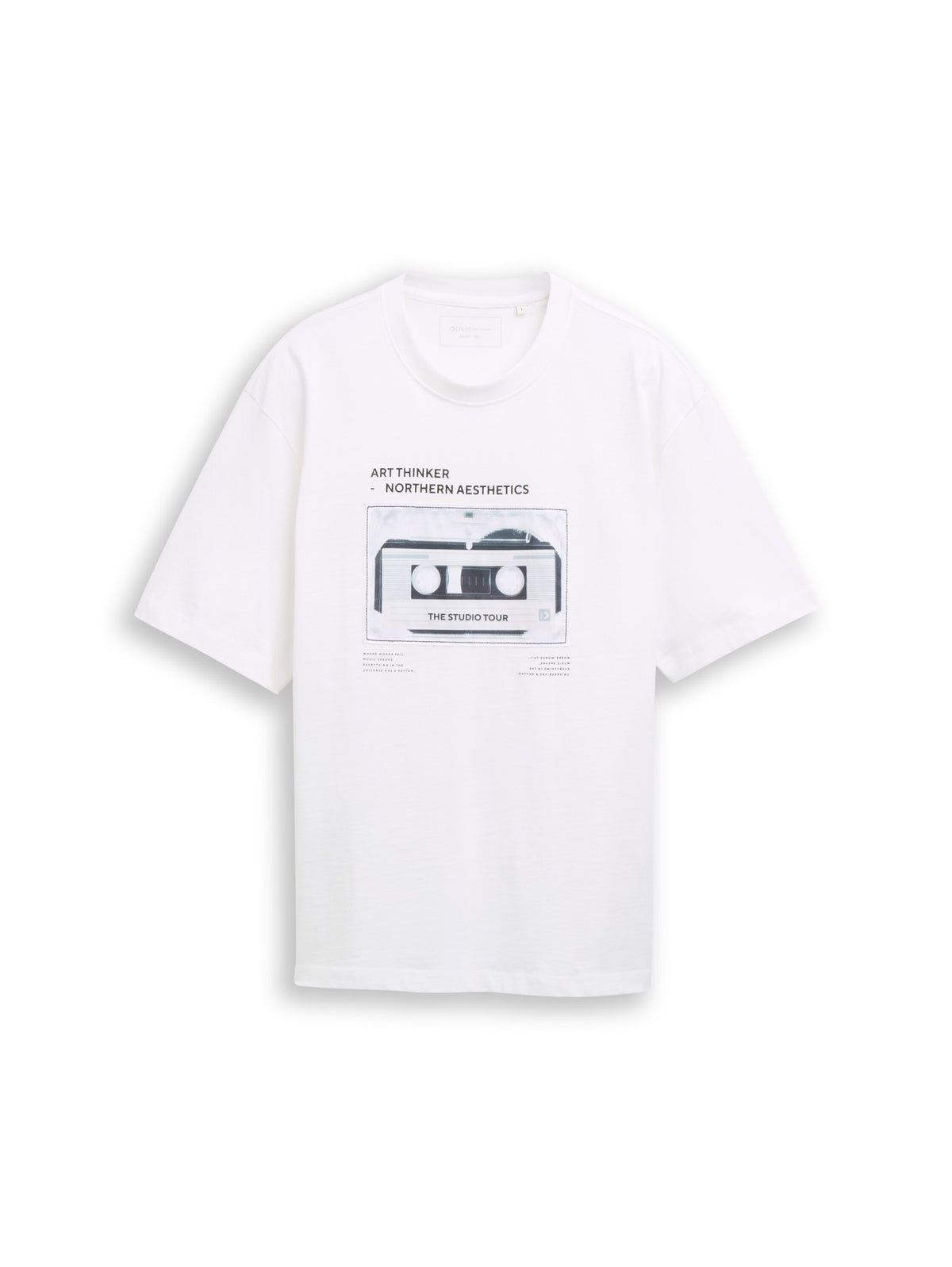 Tom Tailor Denim T-Shirts weiß