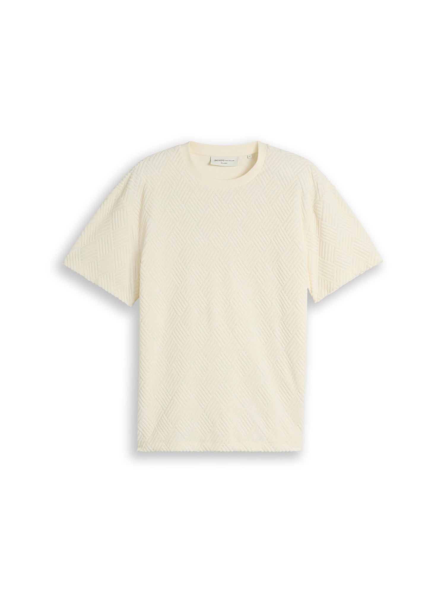 Tom Tailor Denim T-Shirts weiß