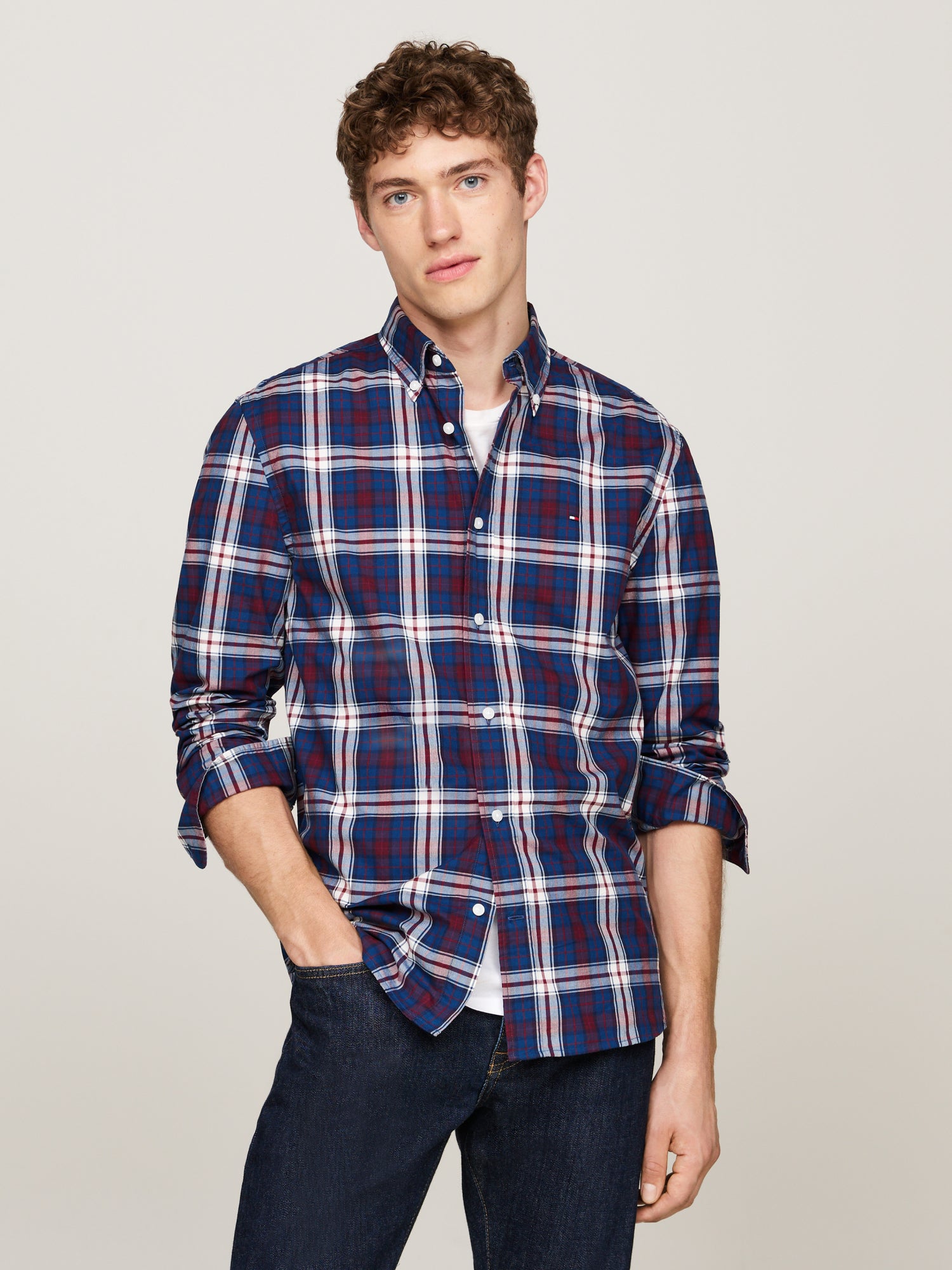 Tommy Hilfiger Hemden blau