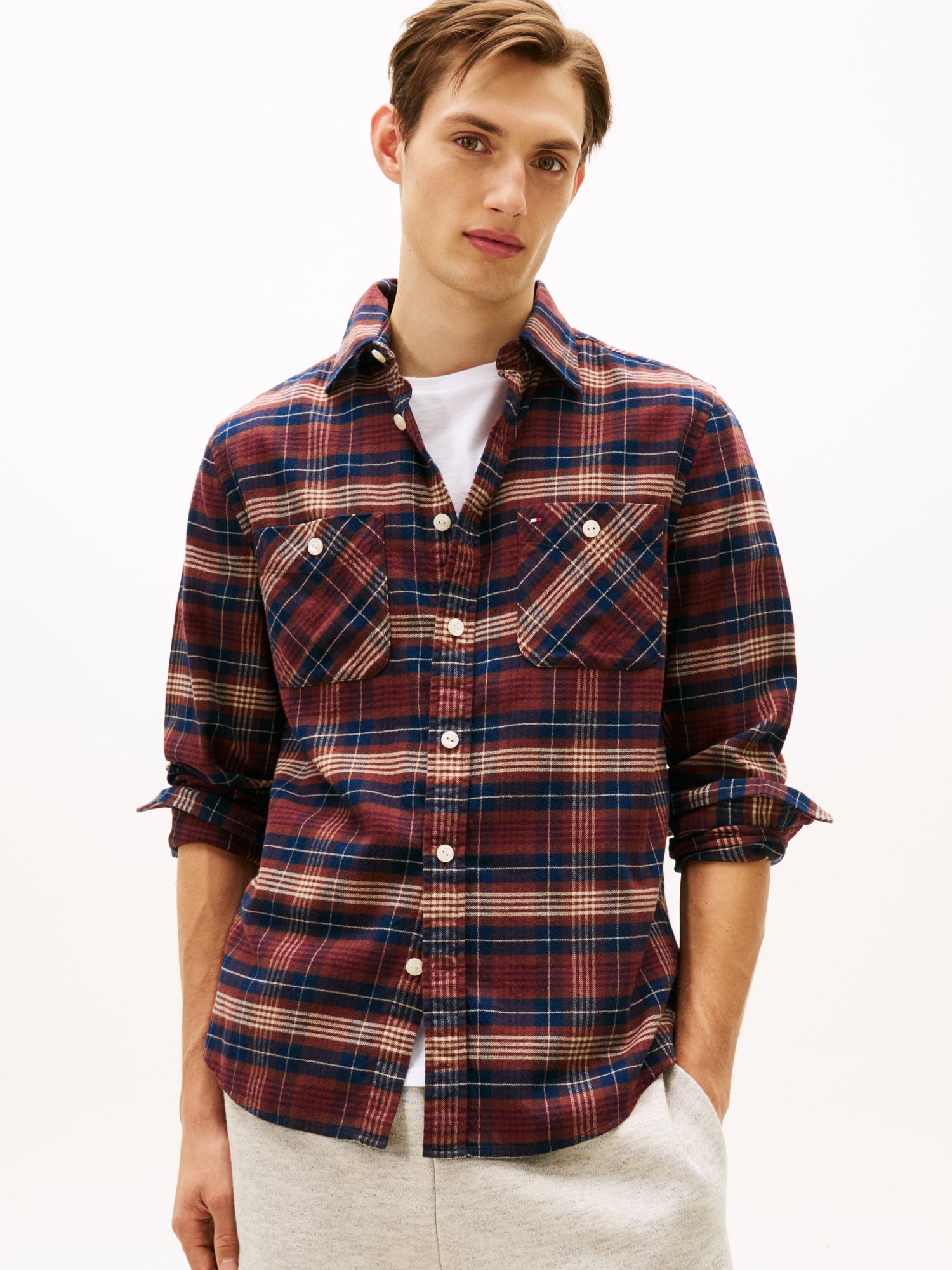 Tommy Hilfiger Hemden braun
