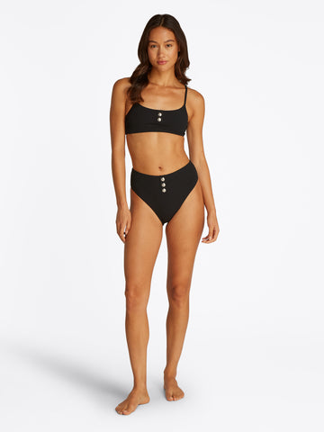 High-Waist Bikinihose