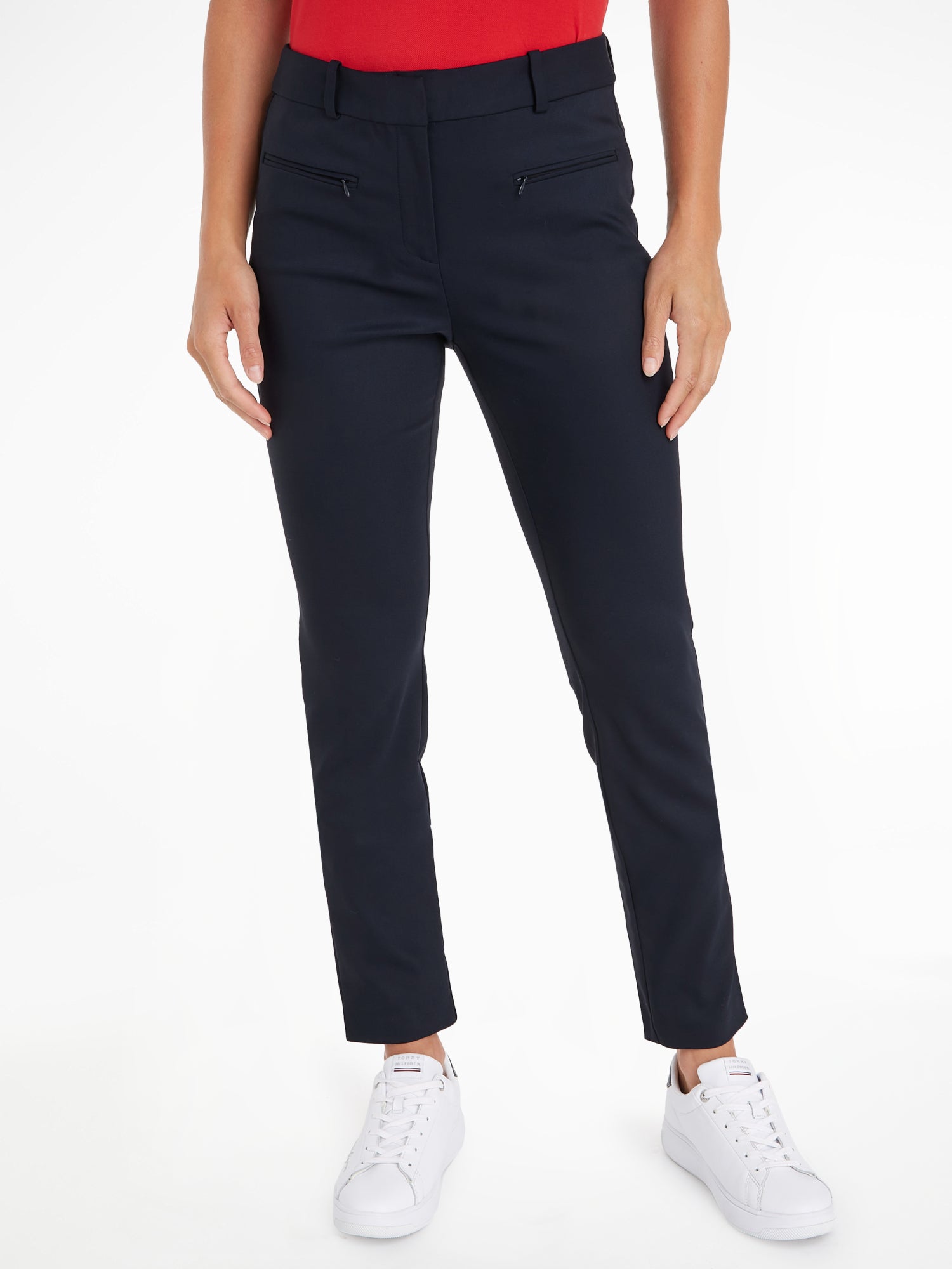 Tommy Hilfiger Businesshosen dunkelblau