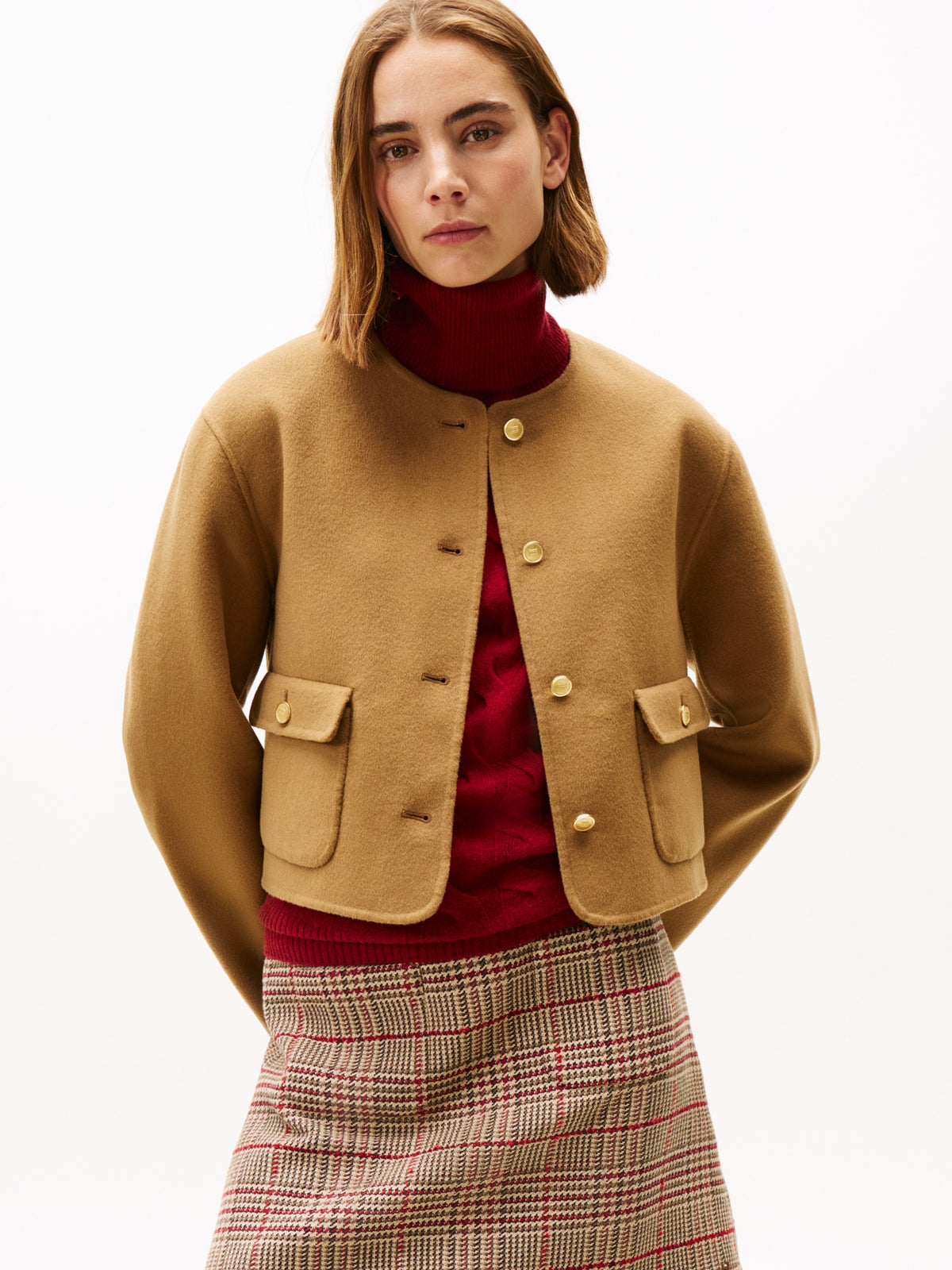 Tommy Hilfiger Leichte Jacken braun