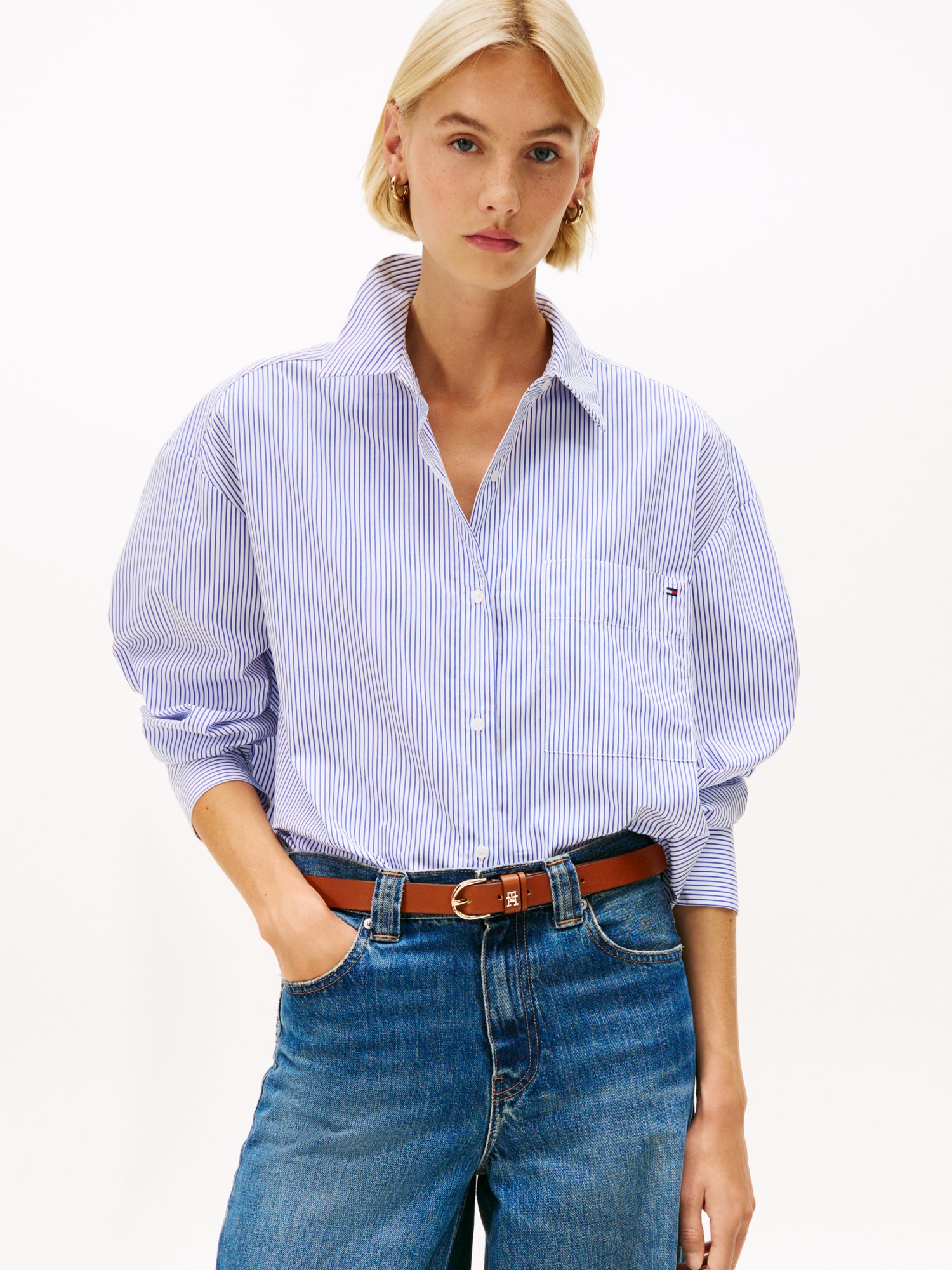 Tommy Hilfiger Blusen blau