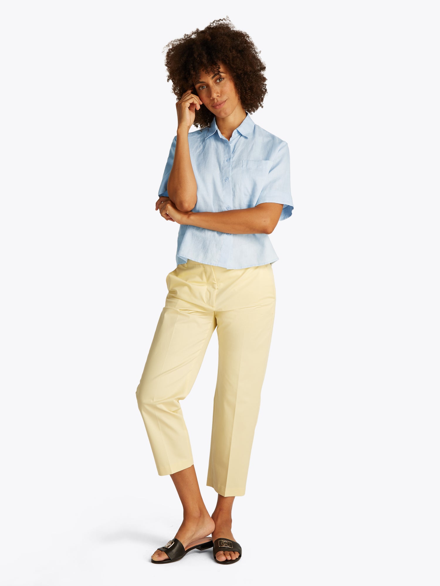 Tommy Hilfiger Hemdblusen  blau