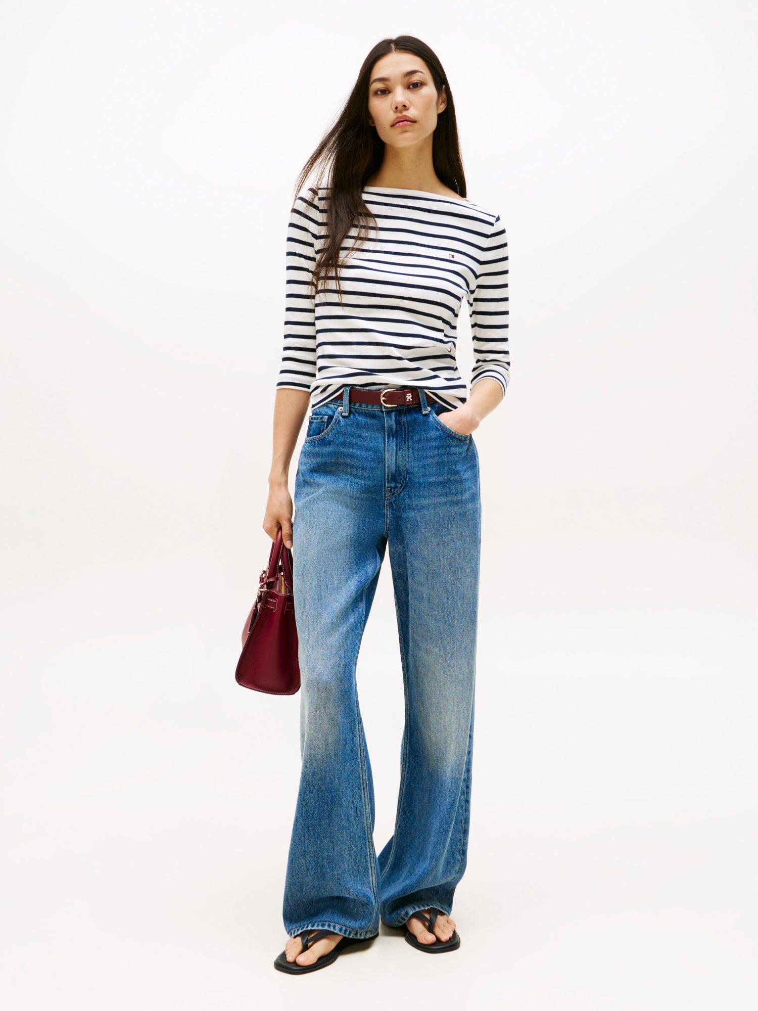 Tommy Hilfiger 3/4-Shirts dunkelblau