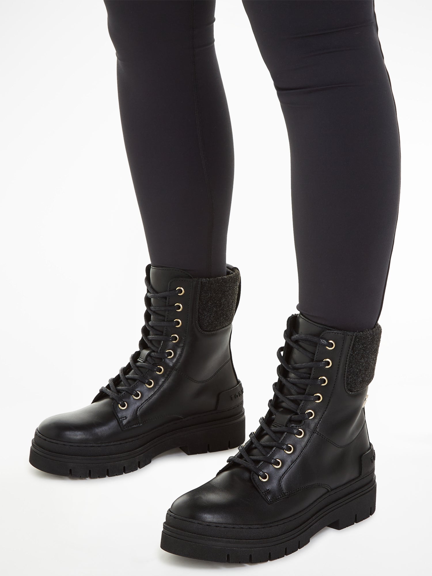 Tommy Hilfiger Stiefeletten schwarz