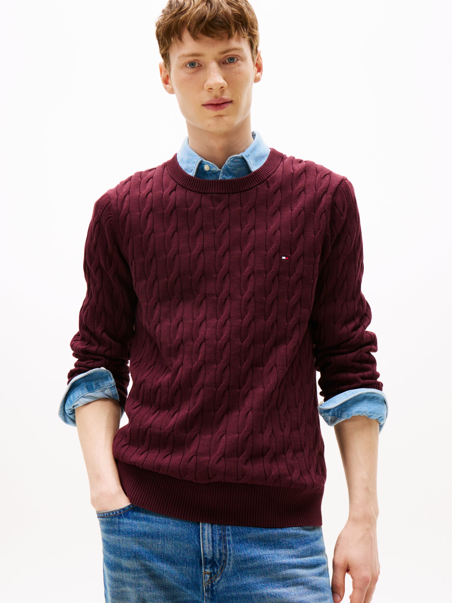 Tommy Hilfiger Pullover rot