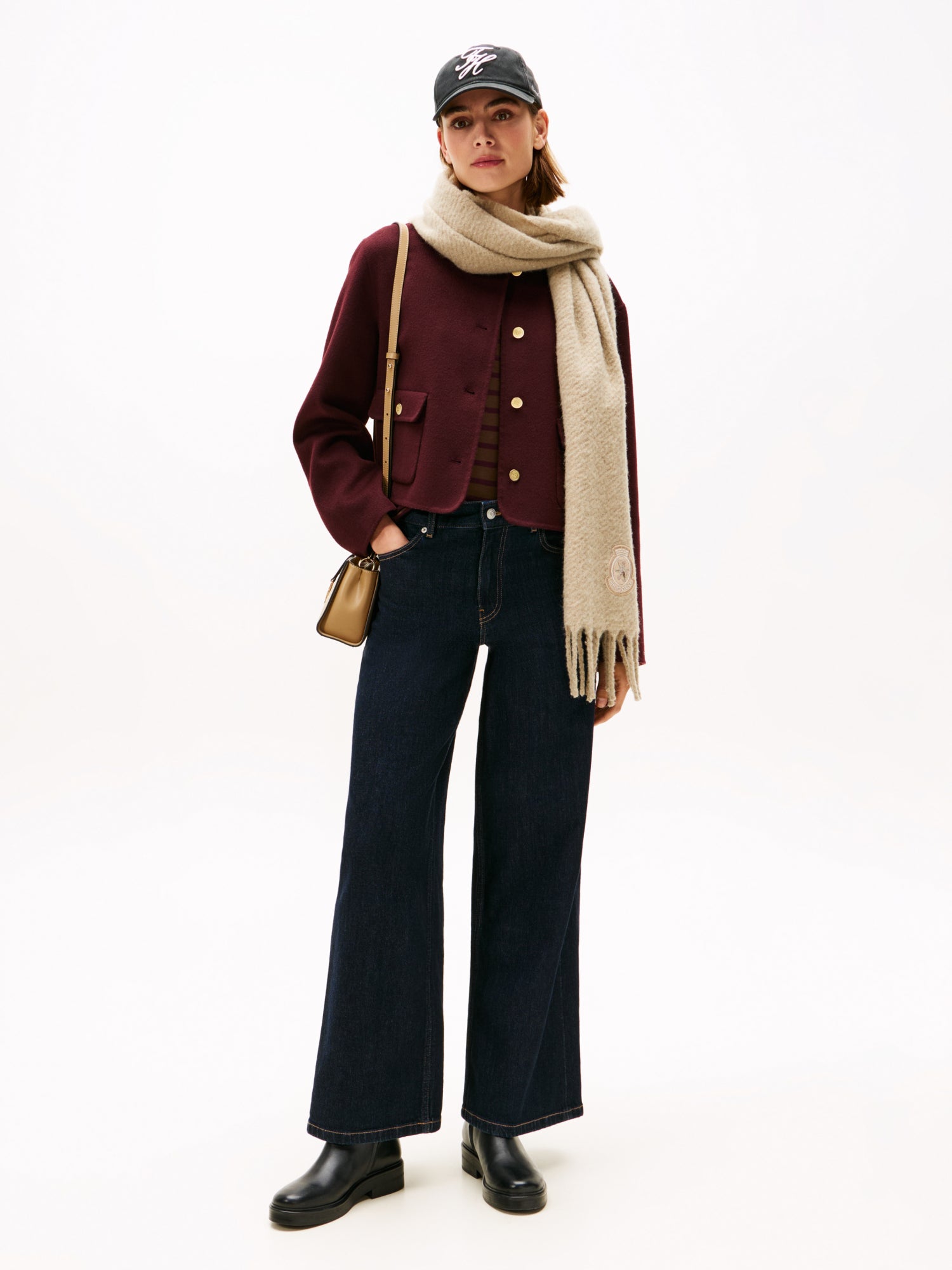 Tommy Hilfiger Relaxed, Weit dunkelblau