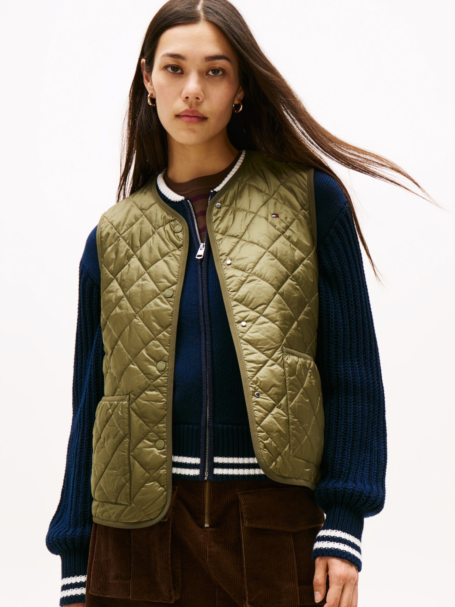 Tommy Hilfiger Westen oliv