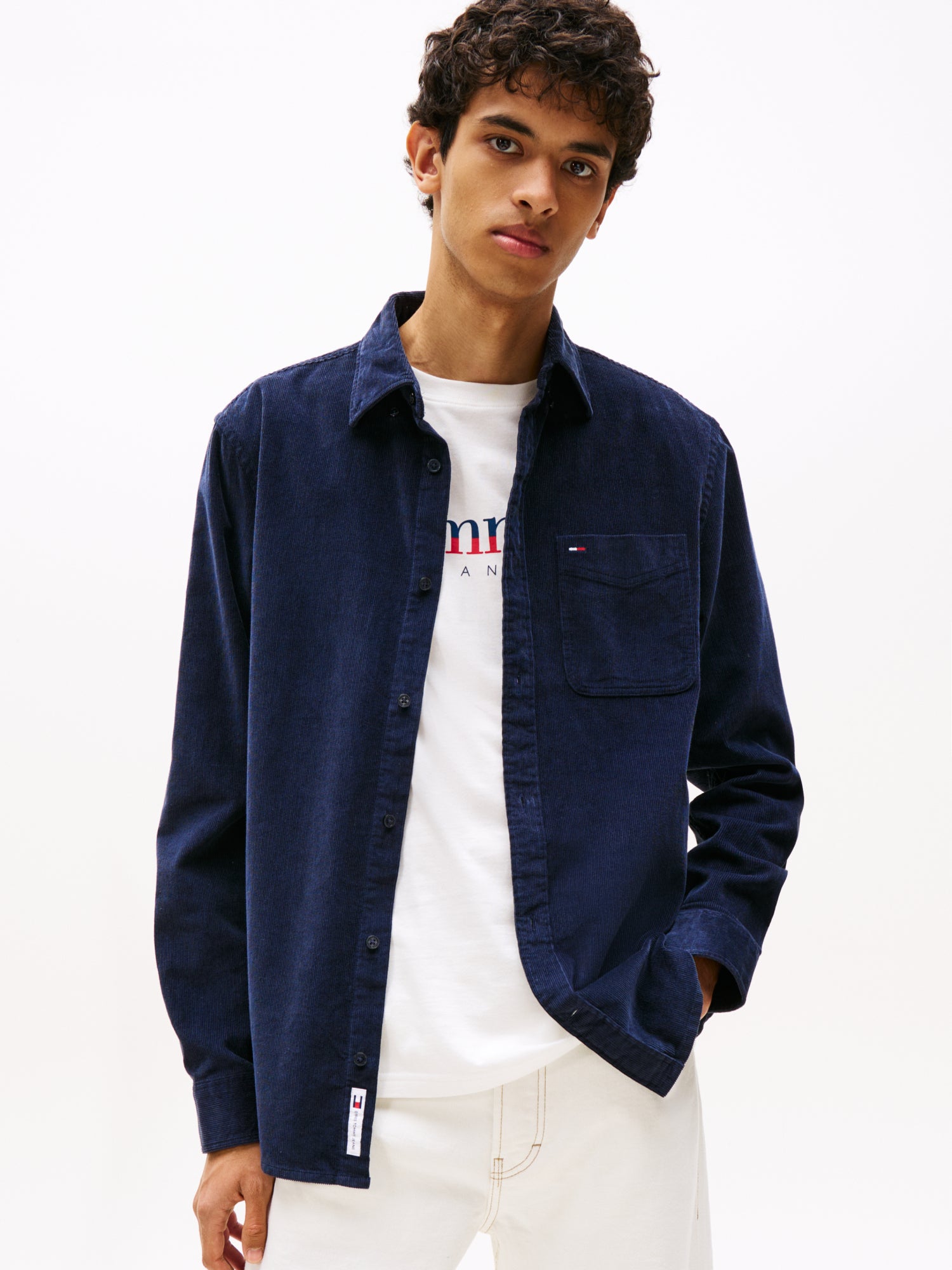 Tommy Jeans Hemden dunkelblau