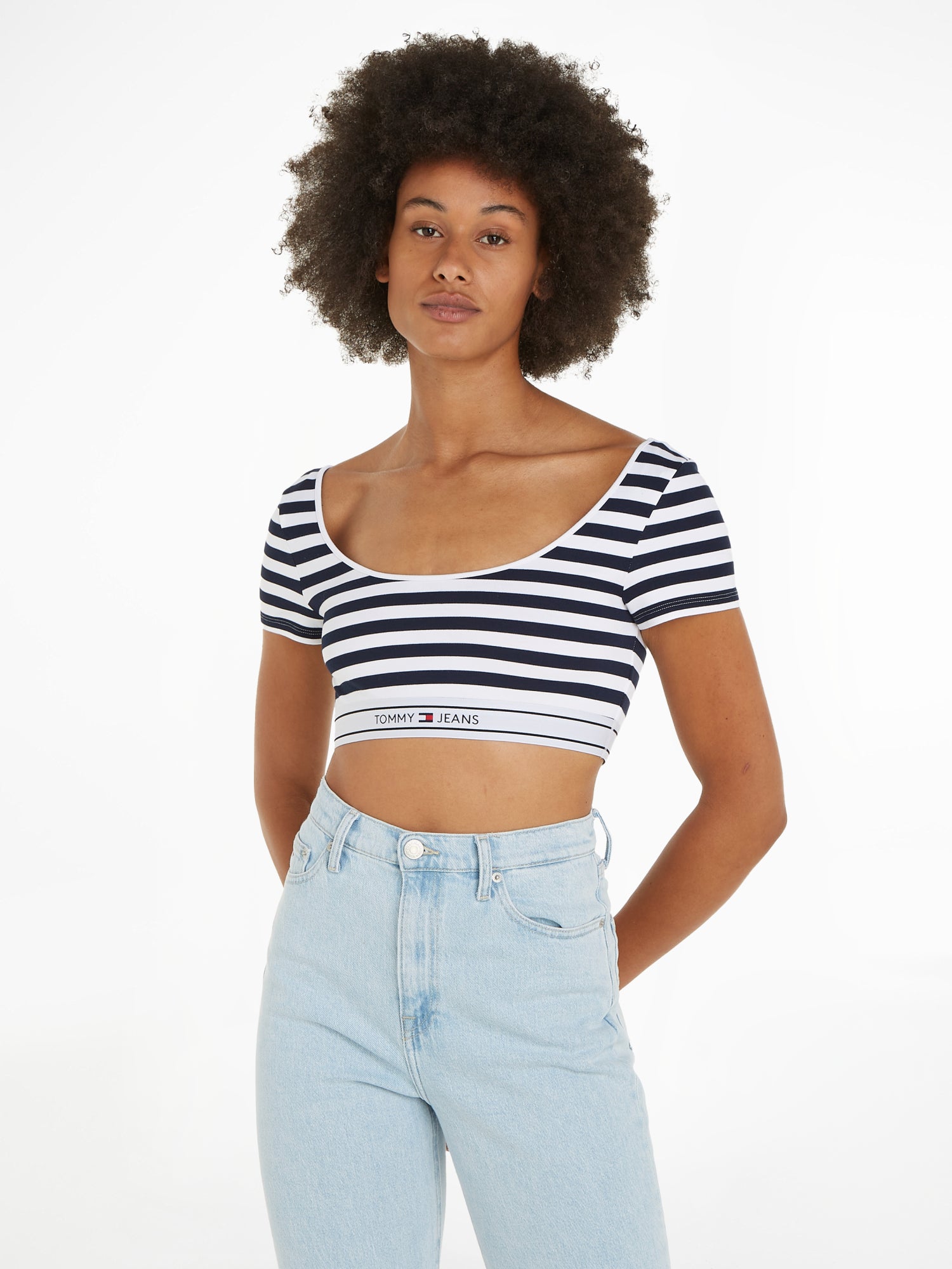 Tommy Jeans Tops dunkelblau