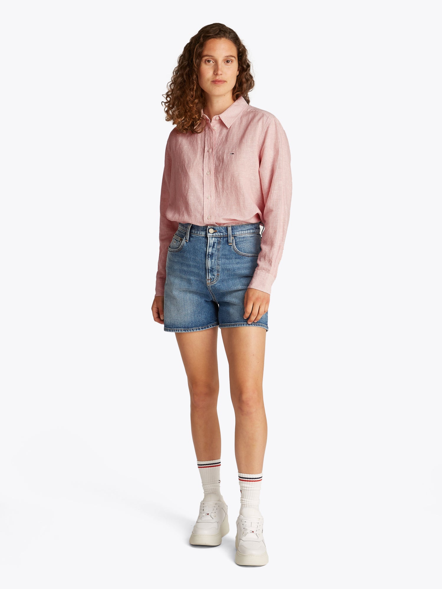 Tommy Jeans Hemdblusen  rosa