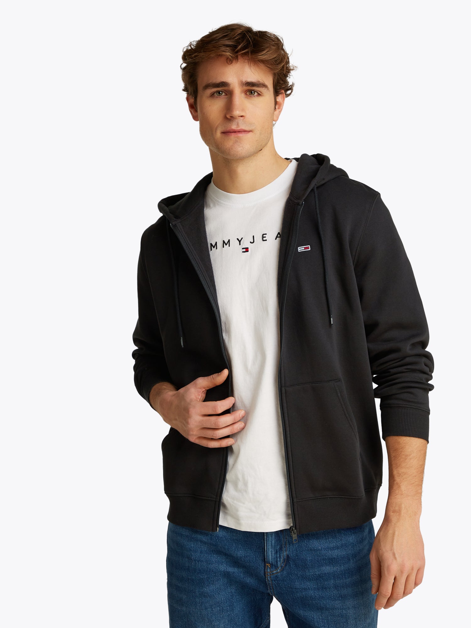 Tommy Jeans Hoodies schwarz