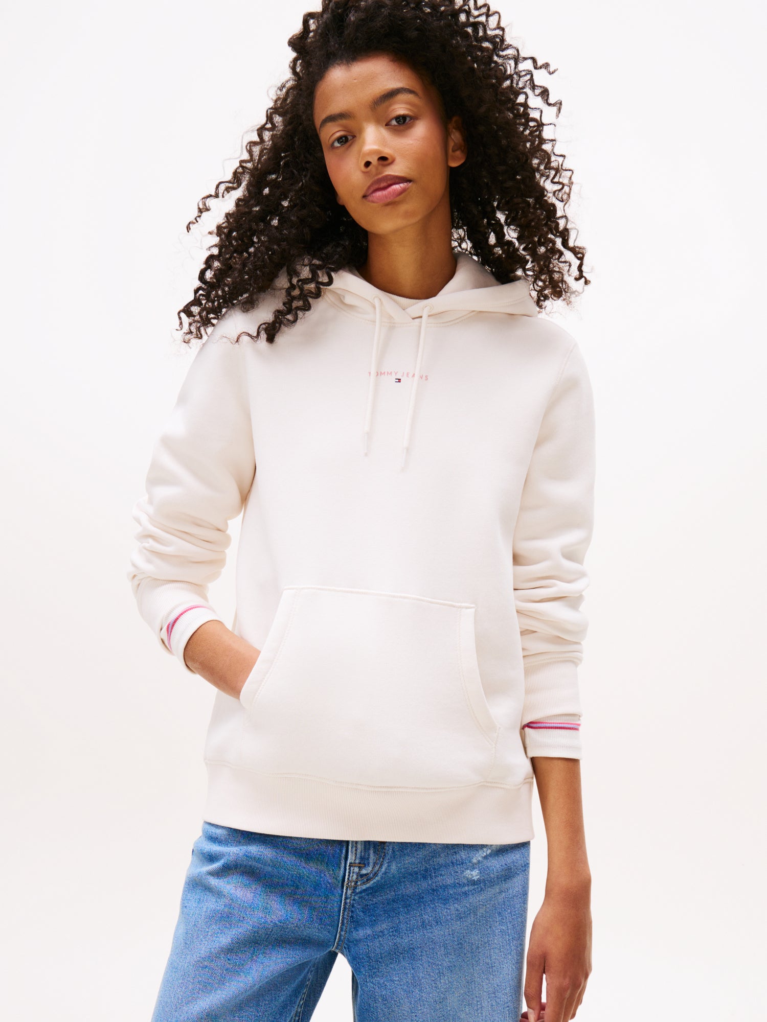 Tommy Jeans Pullover weiß
