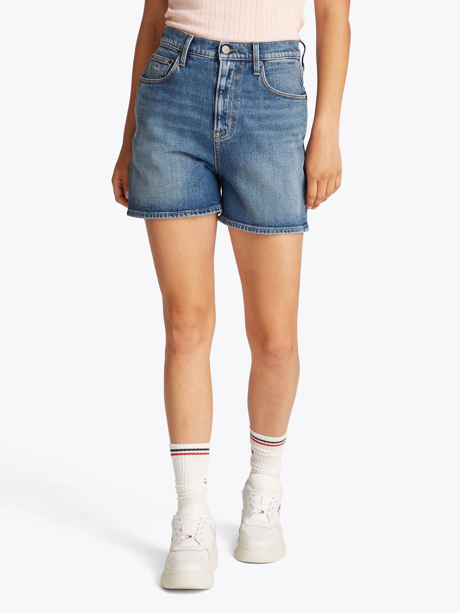 Tommy Jeans Jeansshorts blau