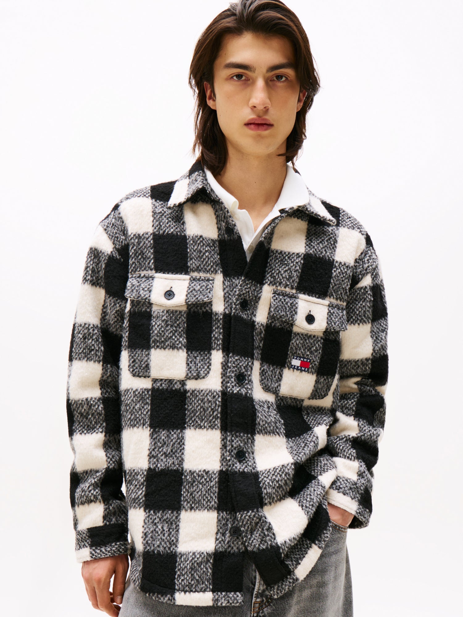Tommy Jeans Hemden schwarz